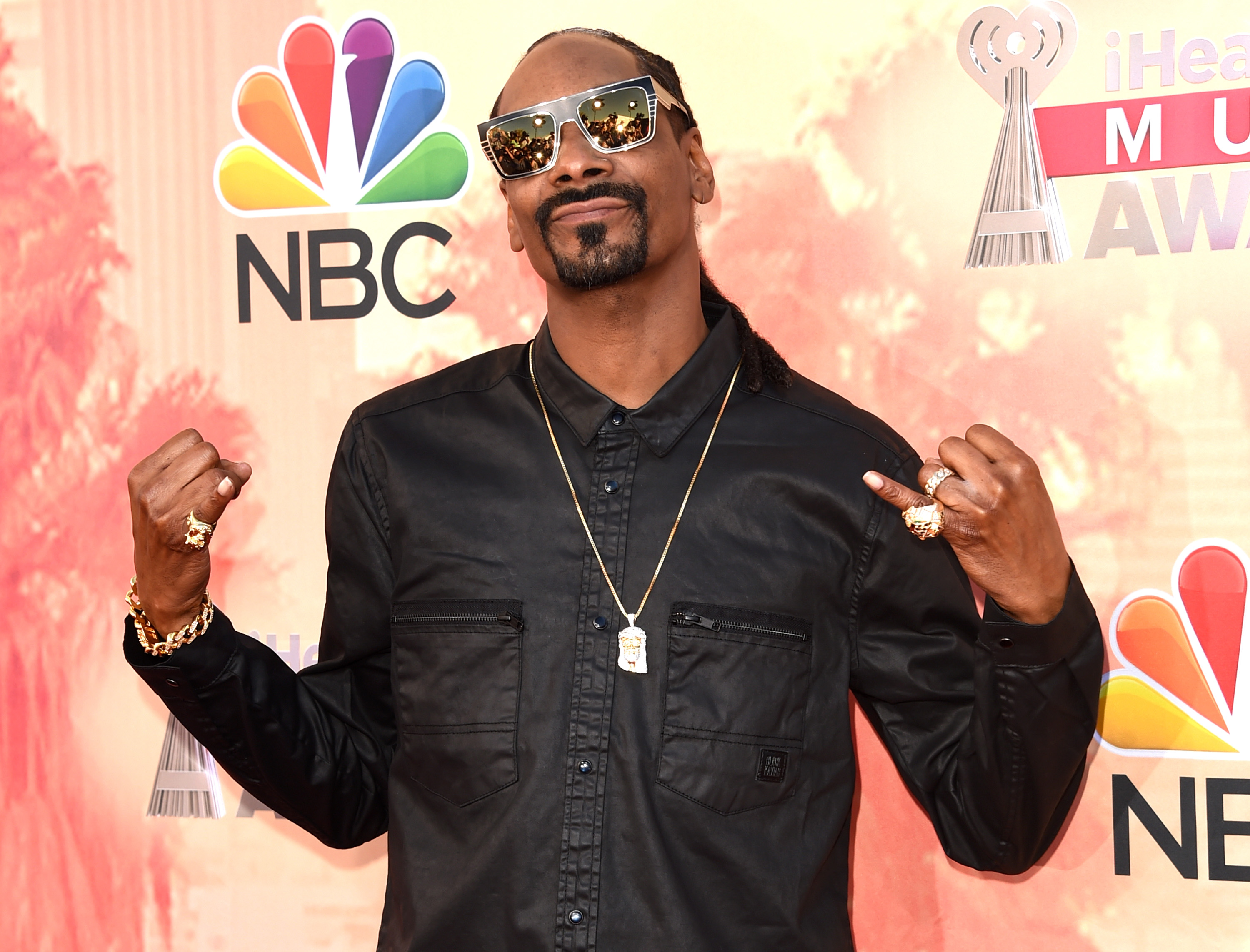 Rapper Snoop Dogg attends the 2015 iHeartRadio Music Awards which broadcasted live on NBC from The Shrine Auditorium on March 29, 2015 in Los Angeles, California.  (Photo by Jason Merritt/Getty Images for iHeartMedia) (Jason Merritt-Getty Images for iHeartMedia)
