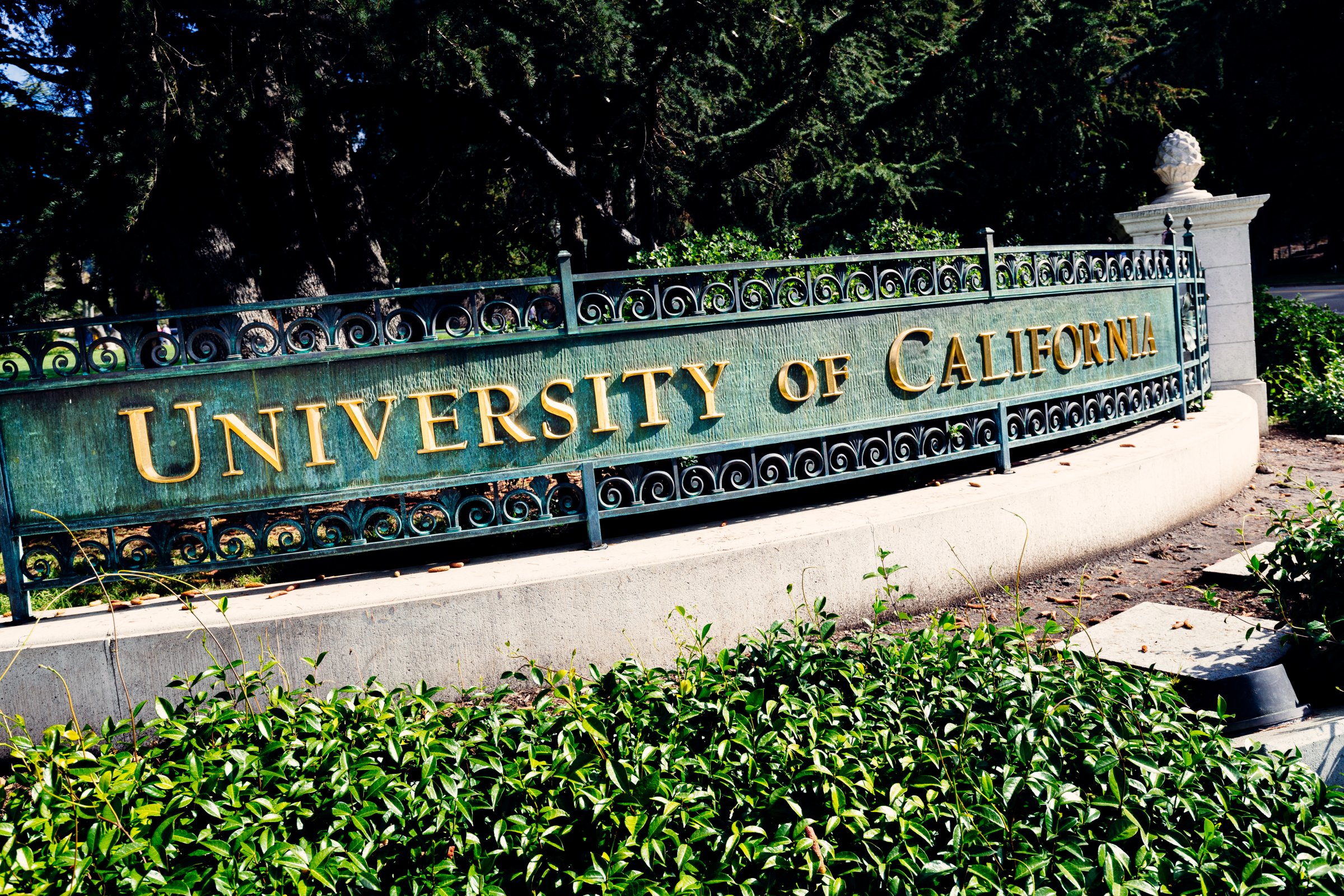 Sign, University of California at Berkeley