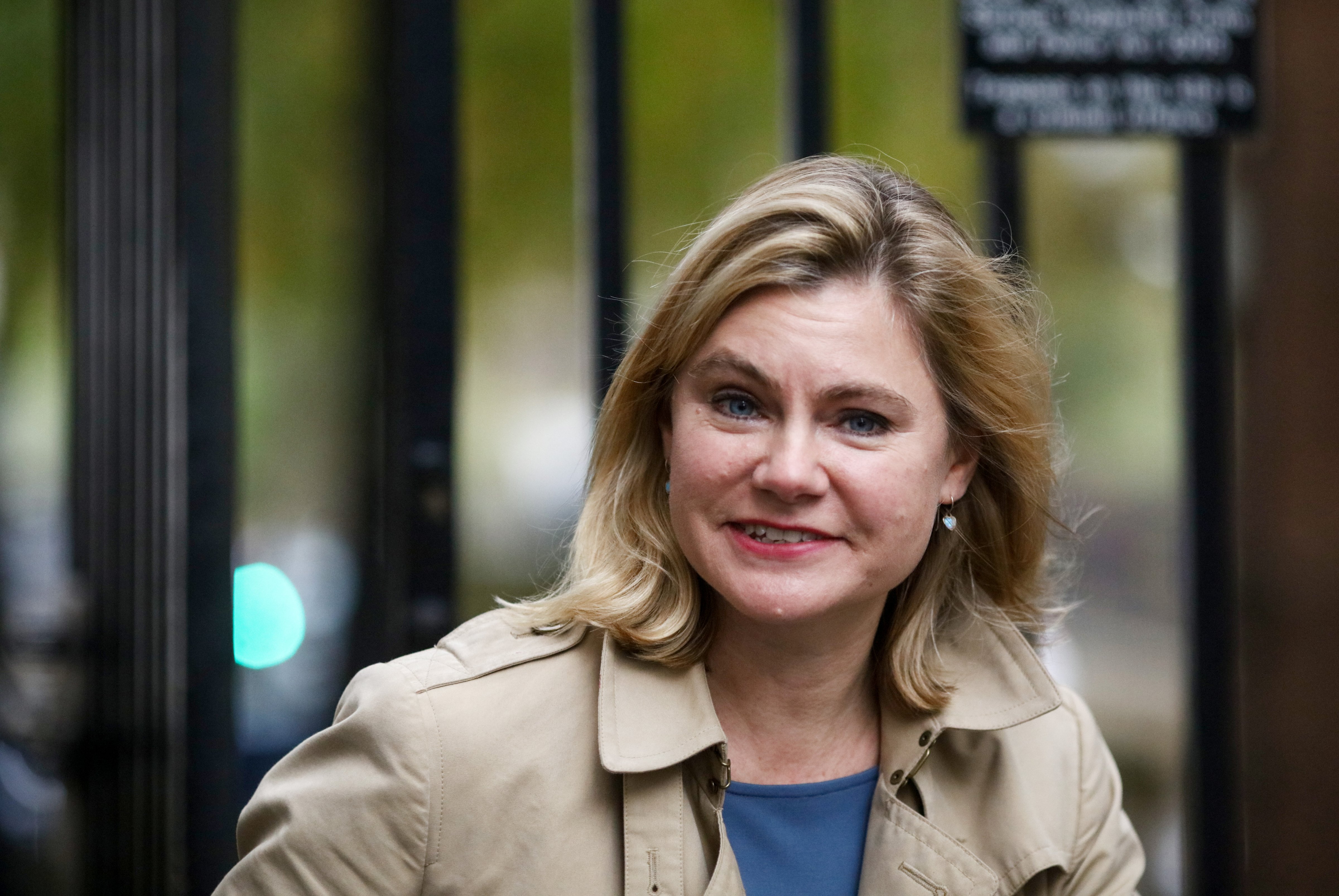 Justine Greening, U.K. education secretary, arrives to attend the weekly cabinet meeting at Downing Street in London, U.K., on Tuesday, Nov. 15, 2016. (Chris Ratcliffe—Bloomberg —Getty Images)
