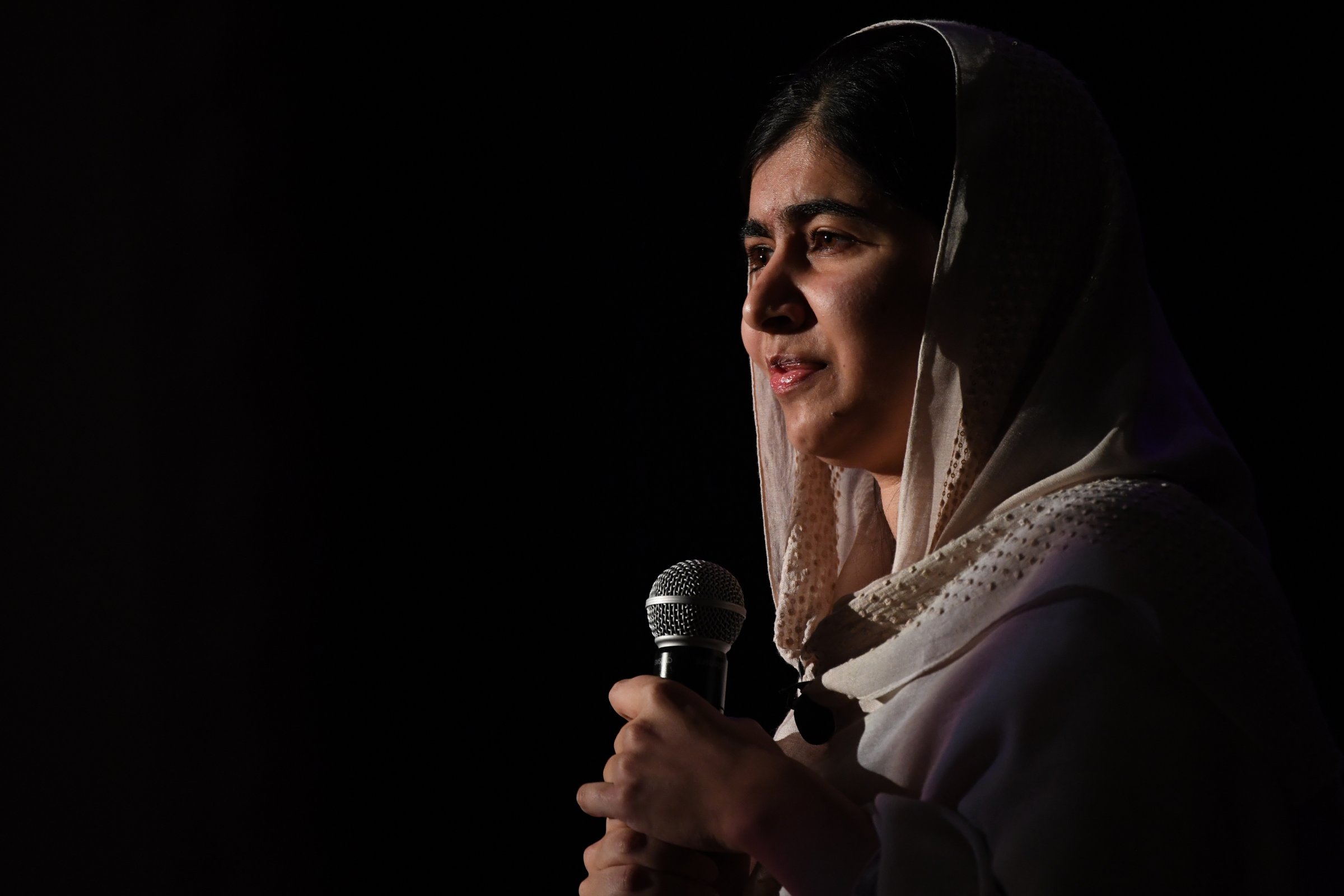 Malala Yousafzai speaks at Denver school