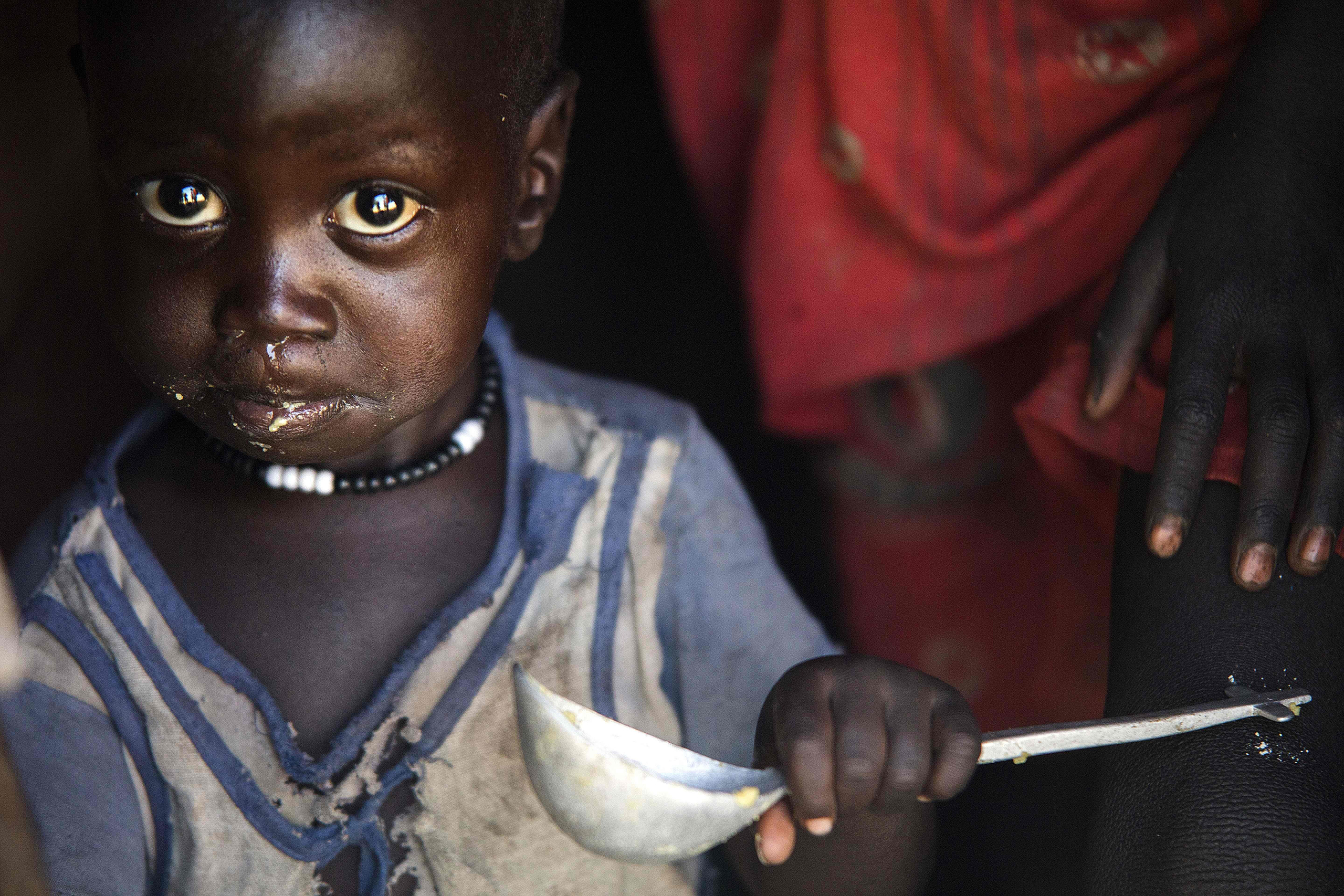 Man-made famines are behind the largest humanitarian crisis since 1945. (Albert González Farran—AFT/Getty Images)