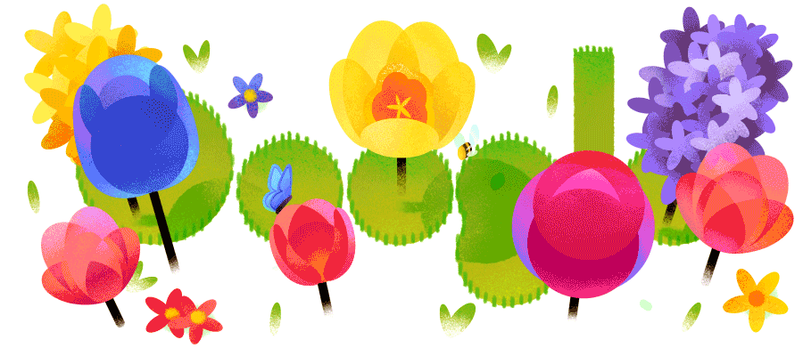 Goodle Doodle celebrating Nowruz, or Persian New Year (Google Doodle)