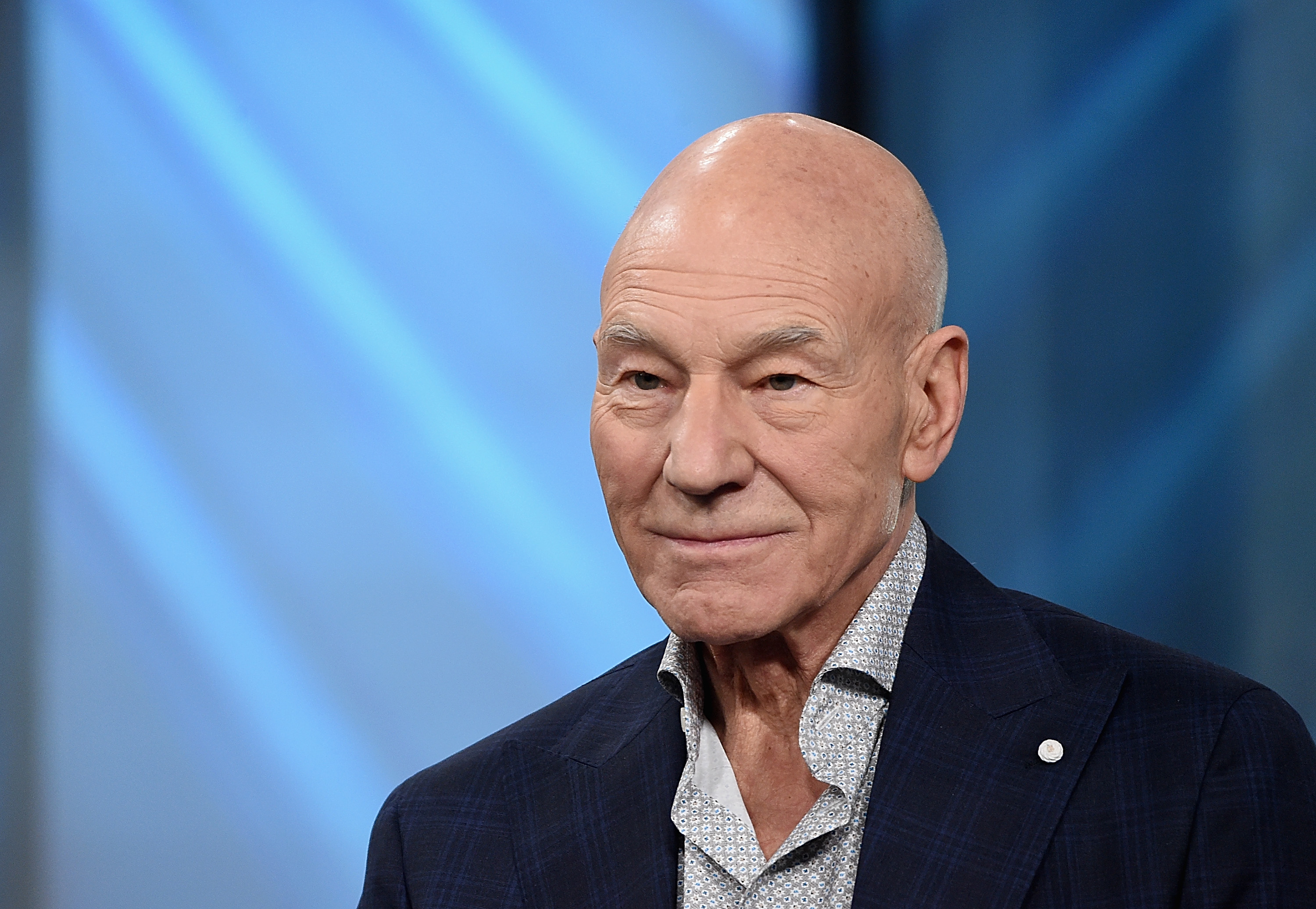Patrick Stewart attends the Build Series Presents Hugh Jackman And Patrick Stewart Discussing "Logan" at Build Studio on March 2, 2017 in New York City. (Jamie McCarthy—Getty Images)