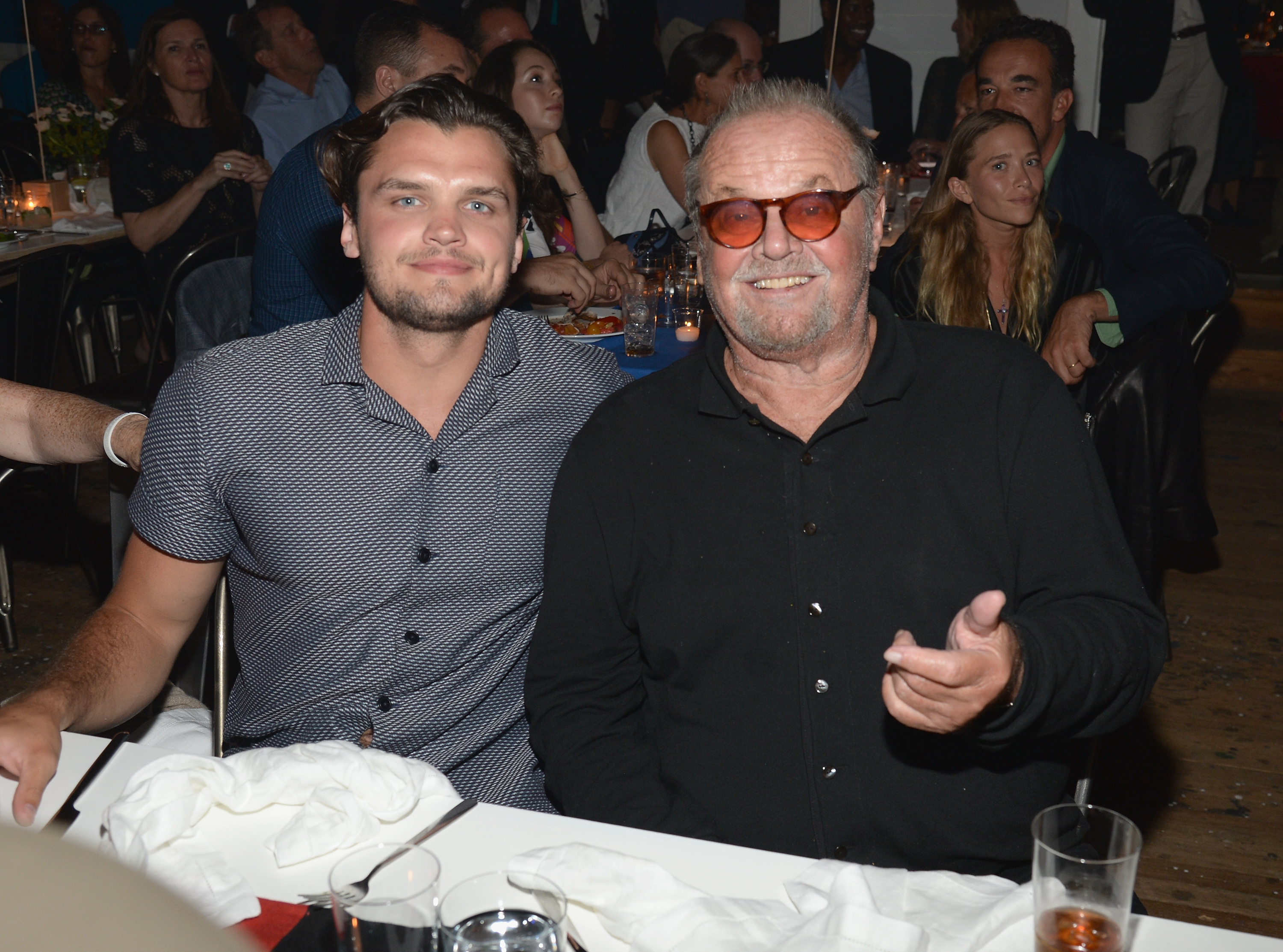 Ray Nicholson and Jack Nicholson attends Apollo in the Hamptons 2015 at The Creeks on August 15, 2015 in East Hampton, New York.