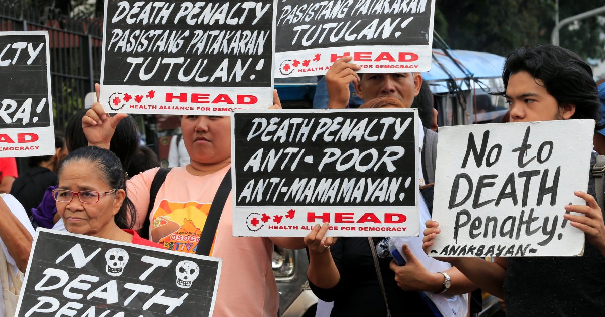 Philippine House Votes To Reimpose The Death Penalty Time