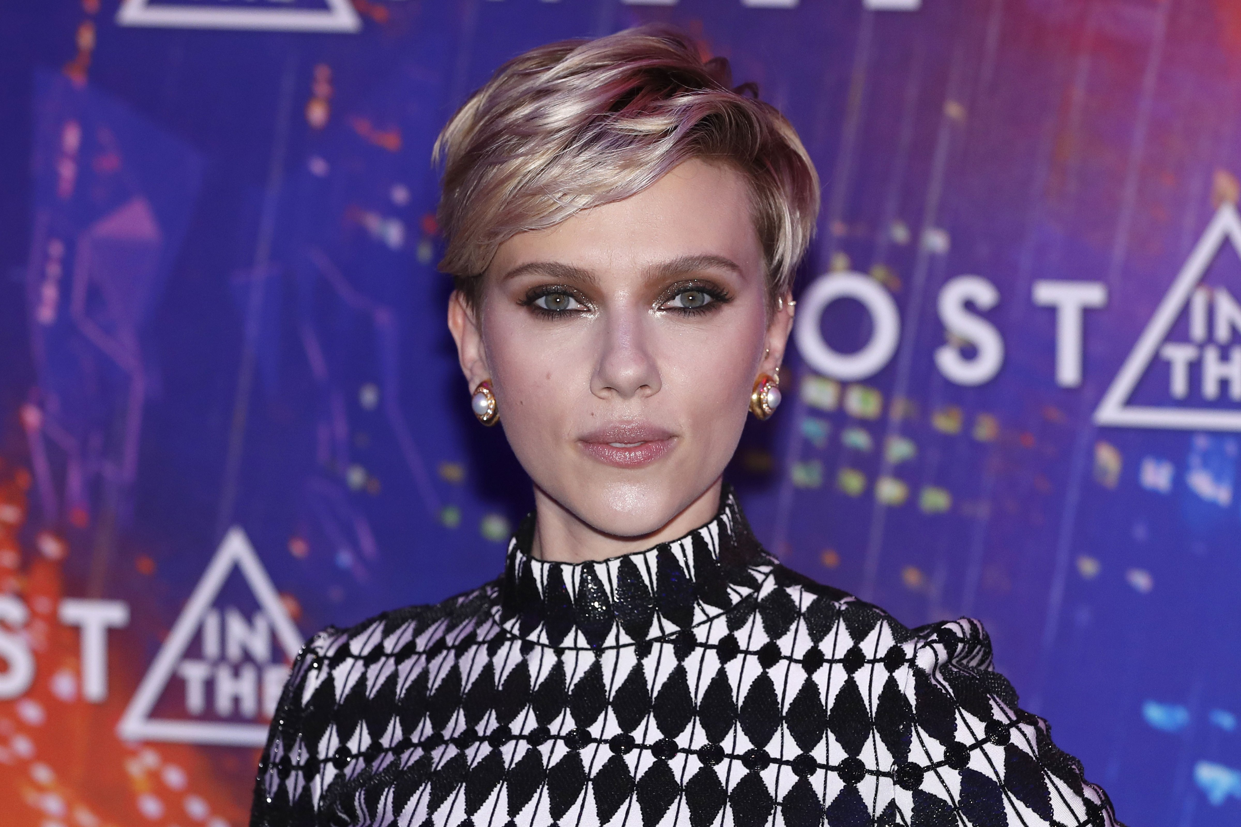 US actress Scarlett Johansson poses during the premiere of "Ghost in the Shell" on March 21, 2017 in Paris. 
                       / AFP PHOTO / PATRICK KOVARIK        (Photo credit should read PATRICK KOVARIK/AFP/Getty Images) (PATRICK KOVARIK&mdash;AFP/Getty Images)