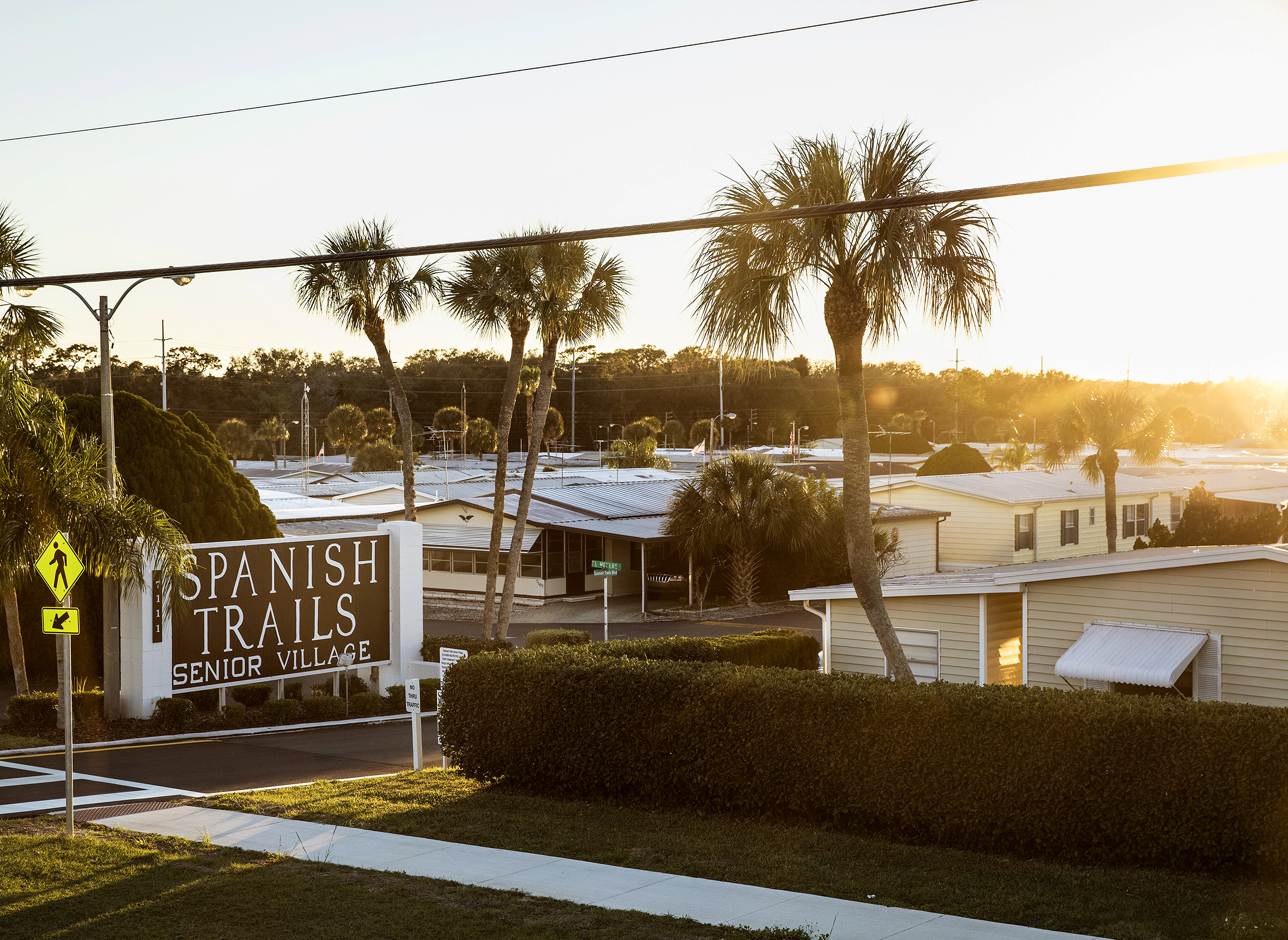 Spanish Trails is among more than 700 Florida trailer parks owned by their residents. (Christopher Morris—VII for TIME)