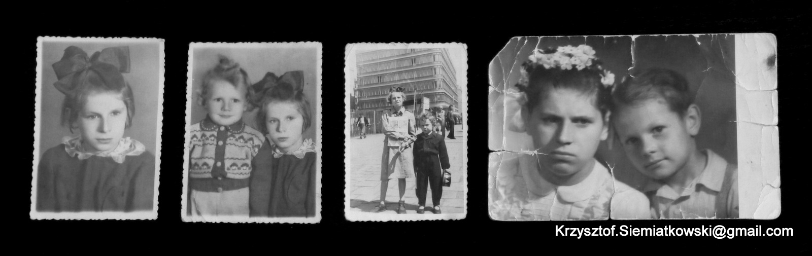 Family album with Tereska's photos. (Krzysztof Siemiątkowski)
