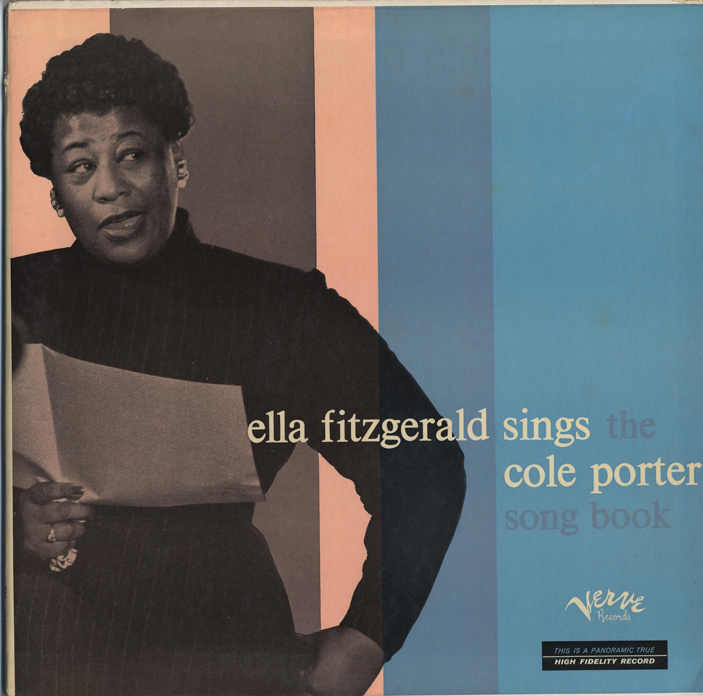 : Ella Fitzgerald Sings the Cole Porter Songbook - LP…0584-0000025.tif LP cover Ella Fitzgerald Sings the Cole Porter Songbook, c. 1956: This became the first in Fitzgerald’s series of nine Songbook recordings.