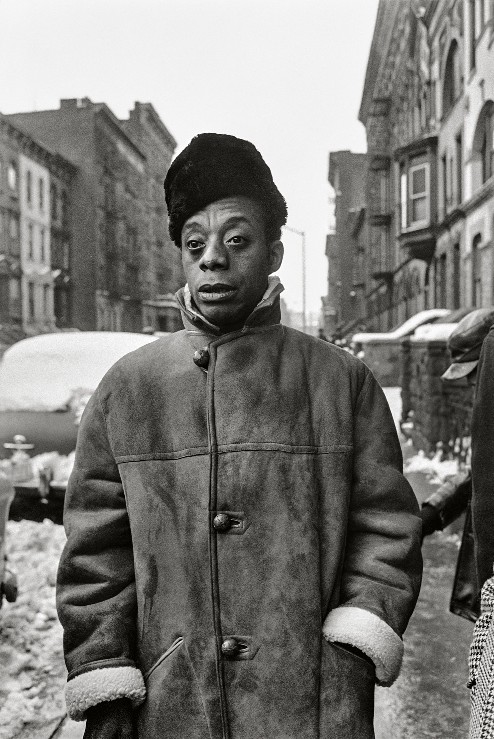 James Baldwin by Steve Schapiro.