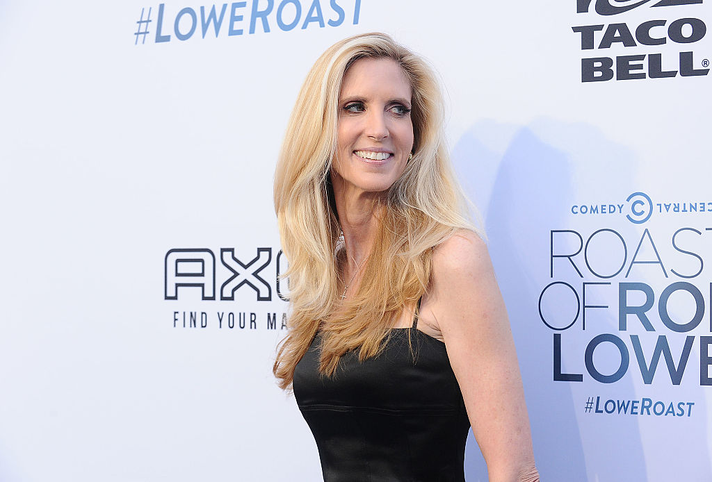 Ann Coulter attends the Comedy Central Roast of Rob Lowe at Sony Studios on August 27, 2016 in Los Angeles, California. (Jason LaVeris—FilmMagic)