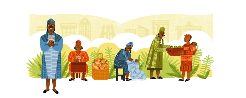 Google Doodle in honor of Esther Afua Ocloo