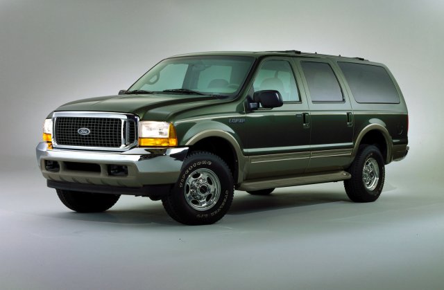 The 2000 Ford Excursion that became available in October 1999.