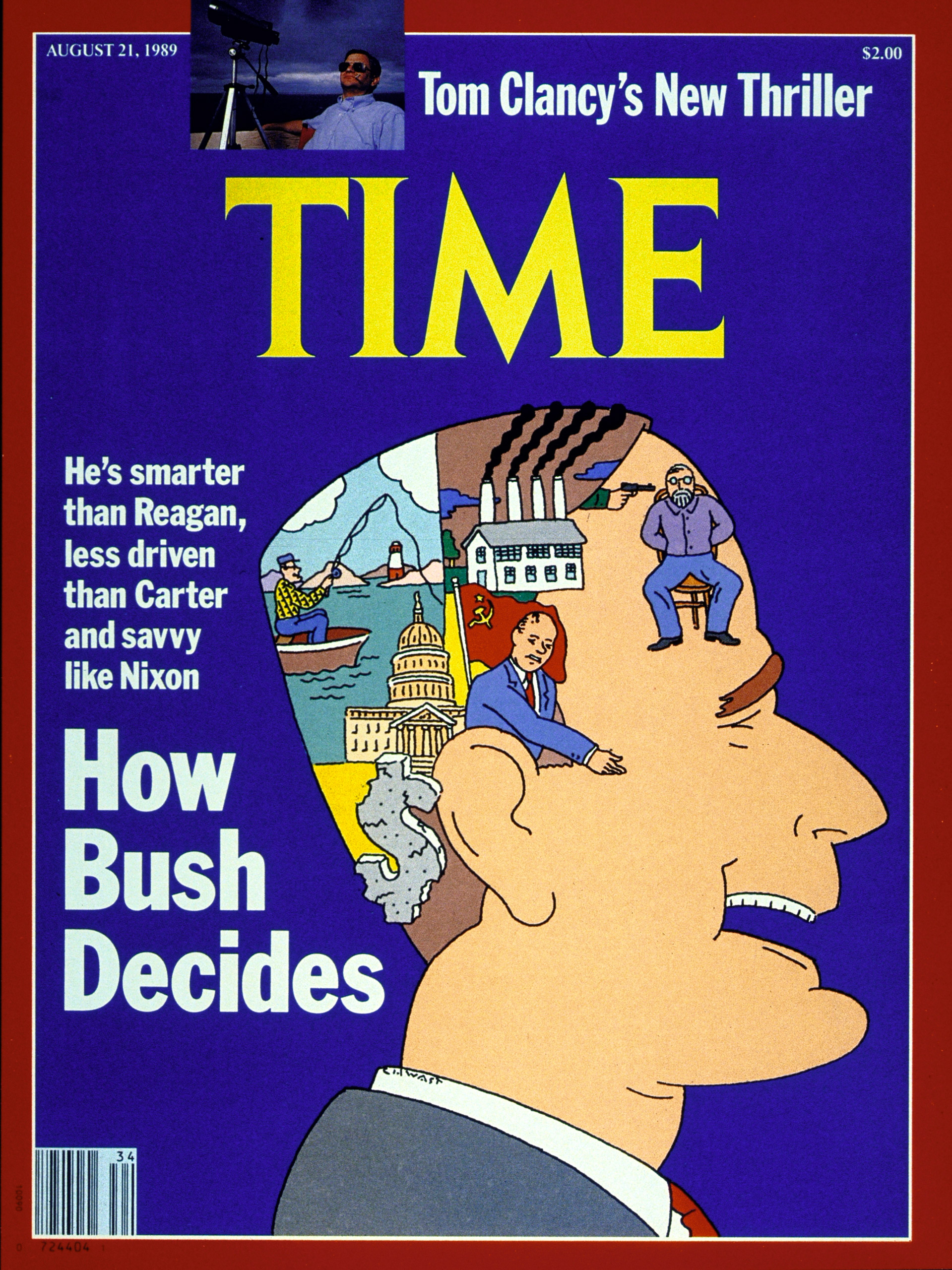 George H.W. Bush on the Aug. 21, 1989, cover of TIME.