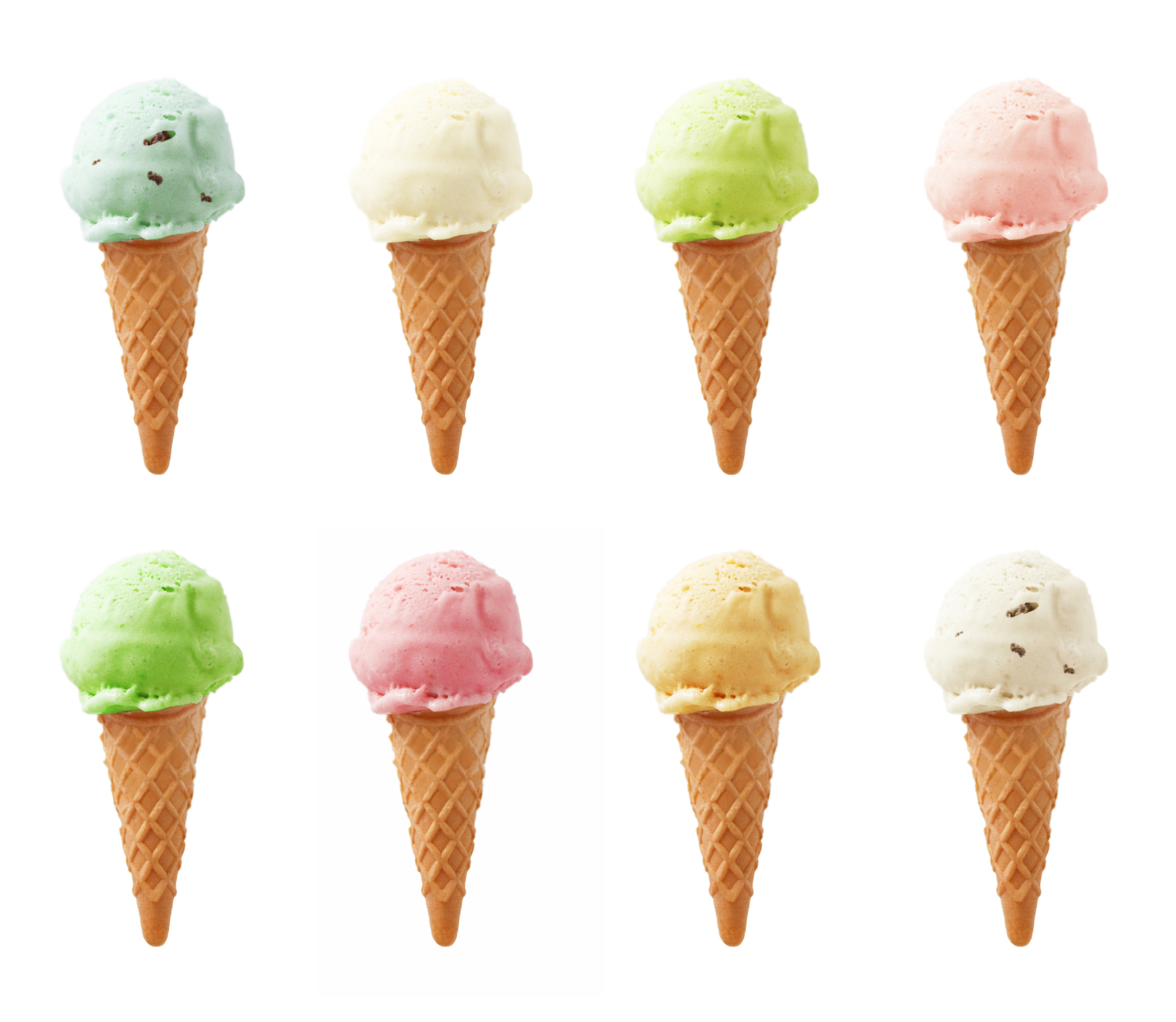 Ice Cream - Eight flavors