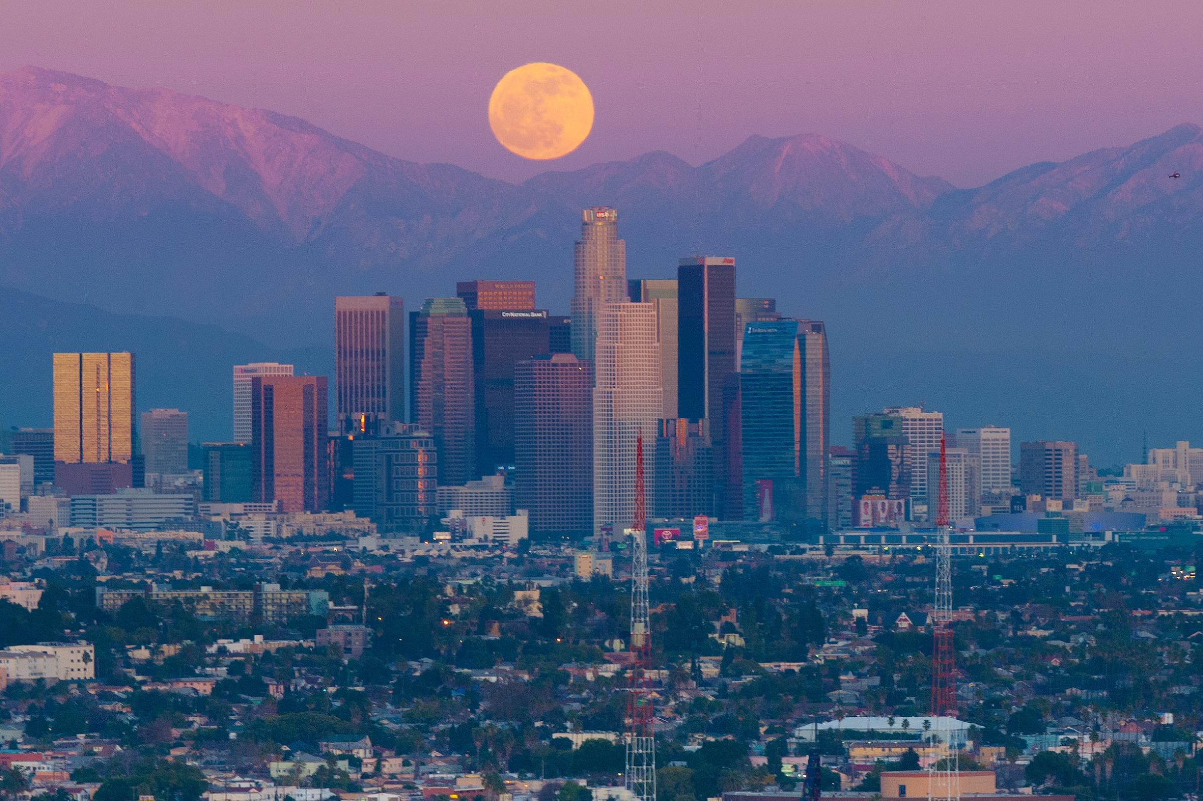 Los Angeles Skyline, California