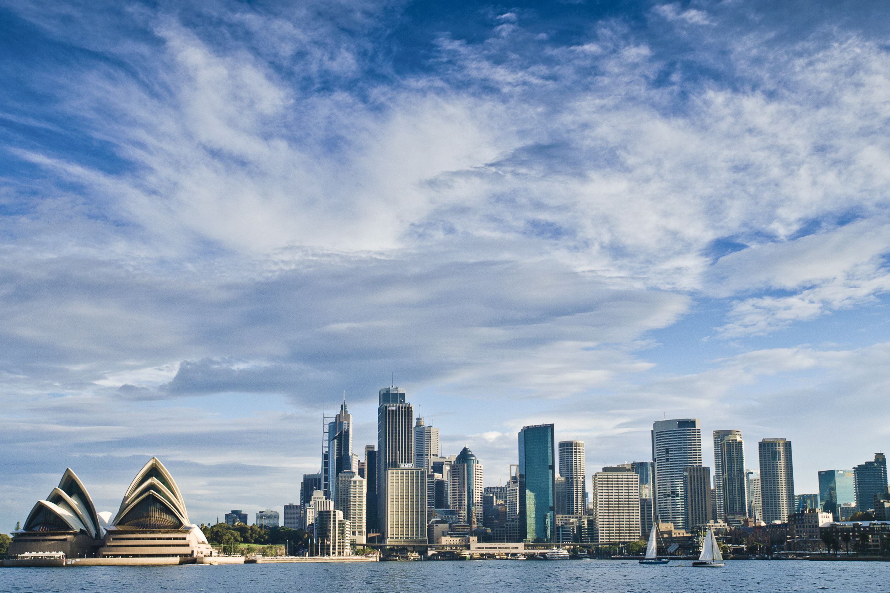 Australia, Sydney, Opera house and skyline