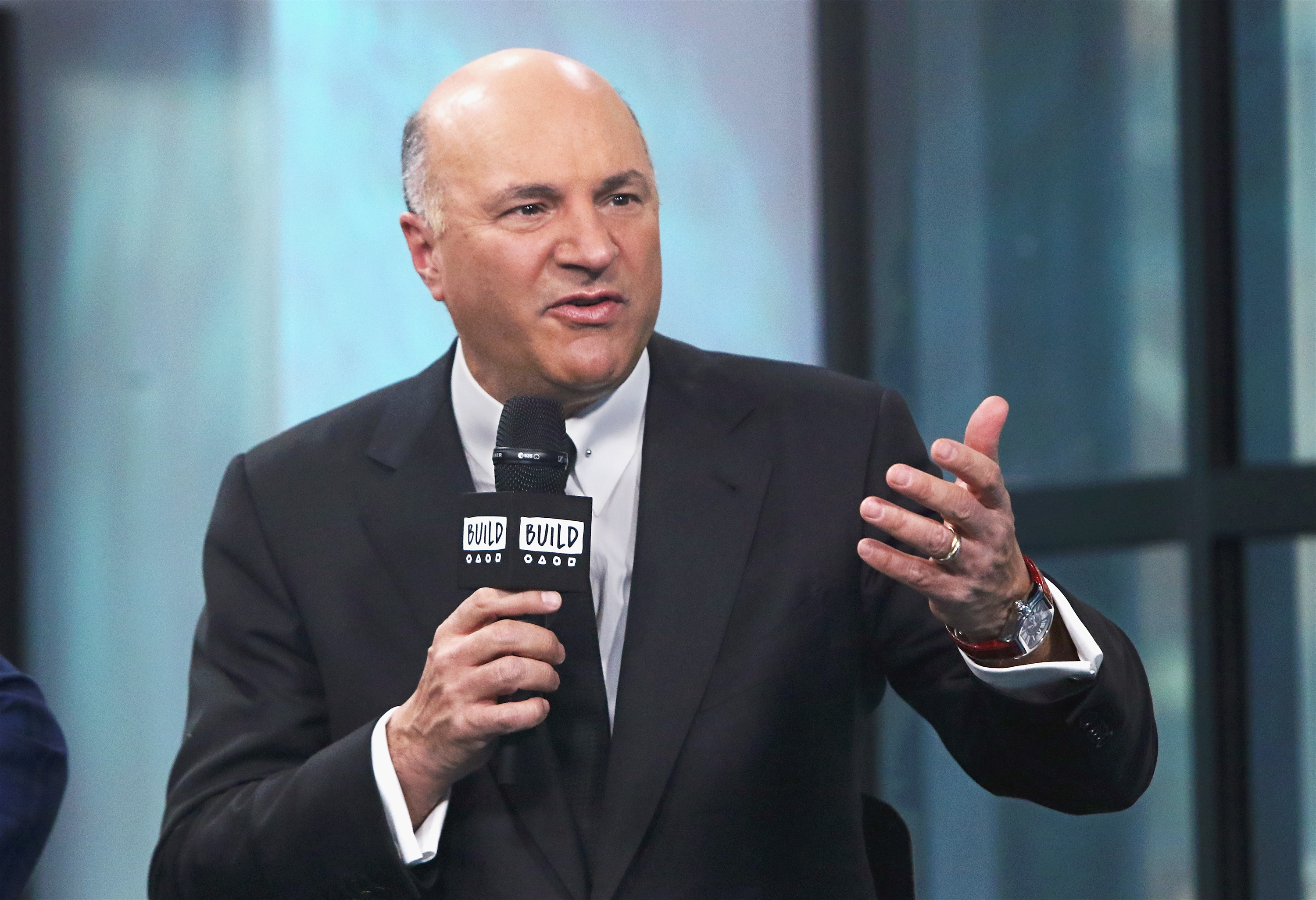 TV personality Kevin O'Leary attends the Build series to discuss 