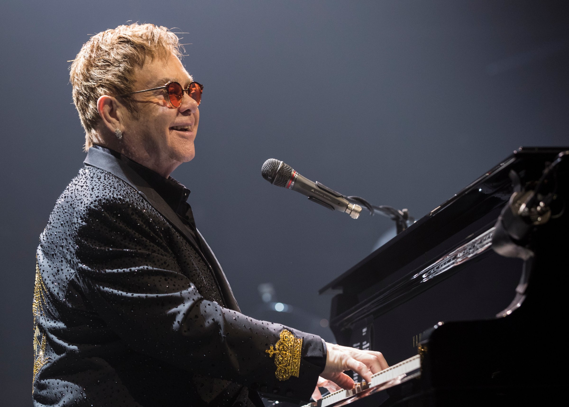 Elton John Performs At Save On Foods Memorial Centre