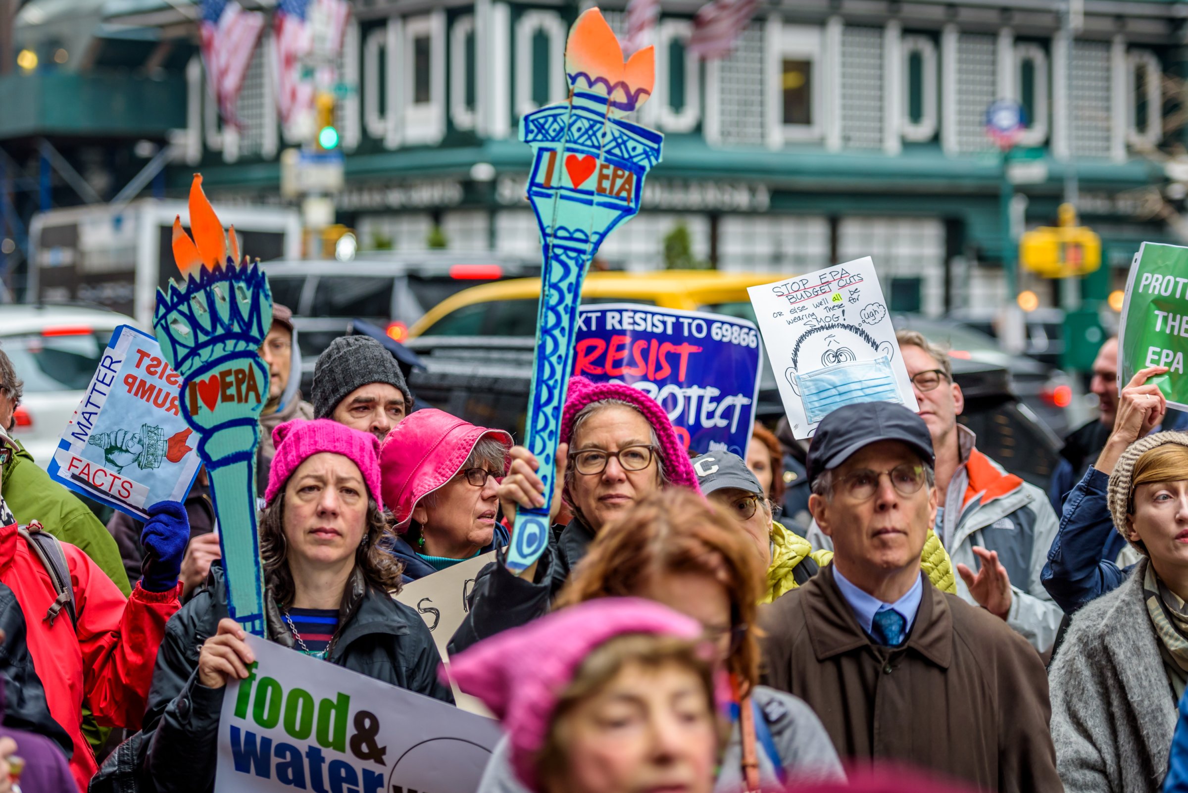 New York based Climate Activist Groups held a rally on April