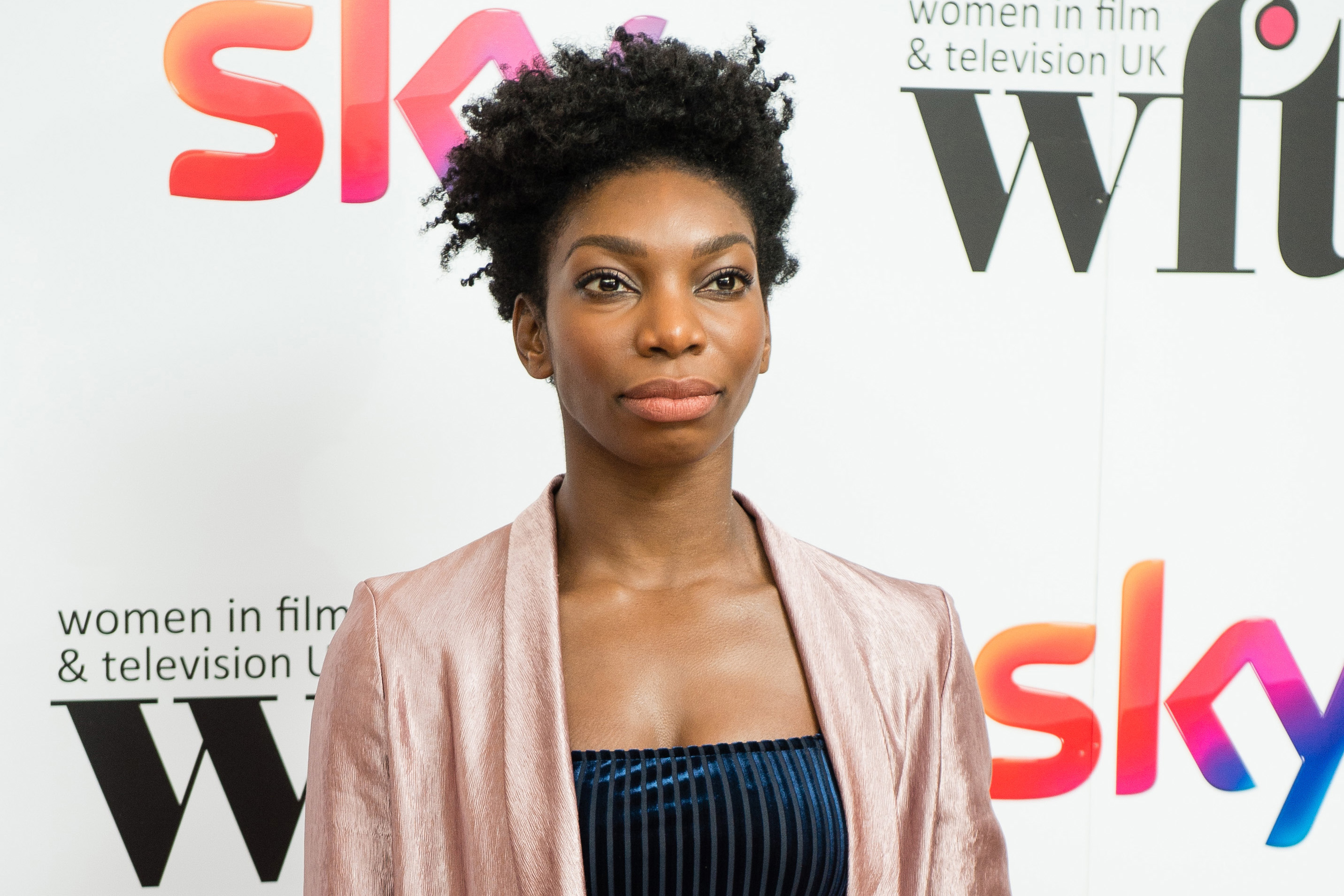 Michaela Coel attends the Sky Women In Film & TV Awards at London Hilton on December 2, 2016 in London, England. (Jeff Spicer—Getty Images)