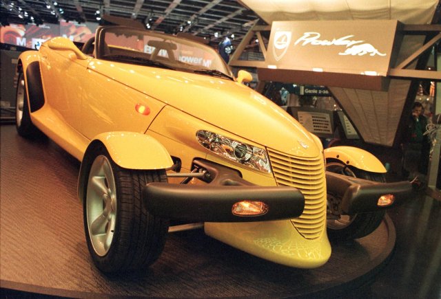 The Plymouth Prowler is on display 07 January at t