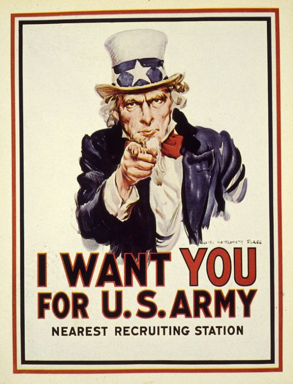 World War I Anniversary Story Behind The Uncle Sam Poster Time