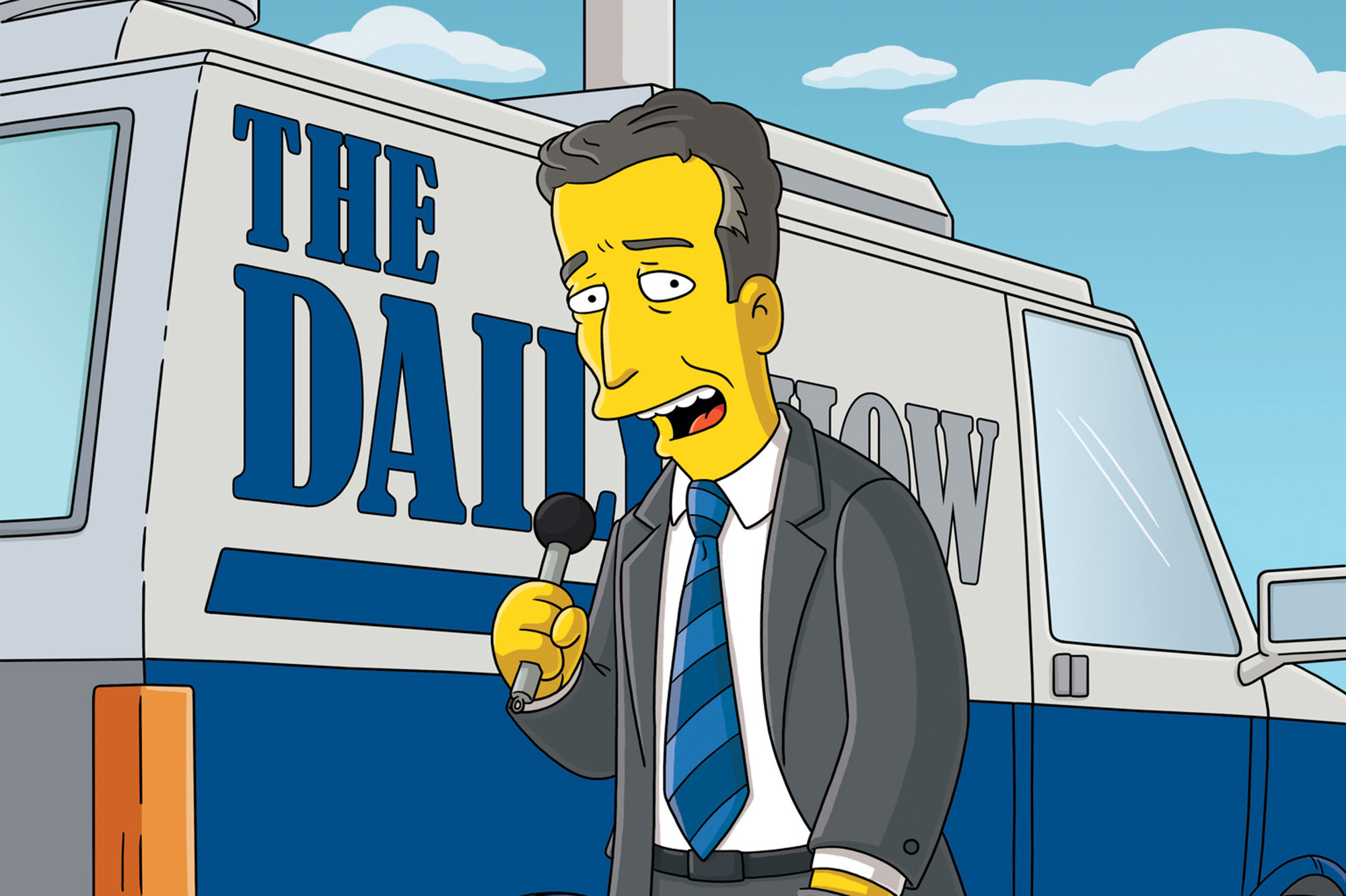 Jon Stewart: The former Daily Show host appeared as himself in "E. Pluribus Wiggum" in 2008, when Springfield holds the first presidential primary and its the residents rally behind their own candidate, Ralph Wiggum.