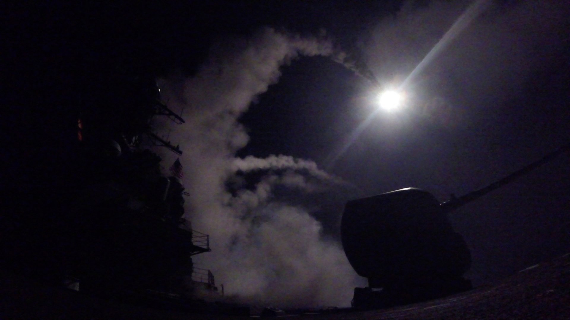 US military Launches Missile Strikes against Syria
