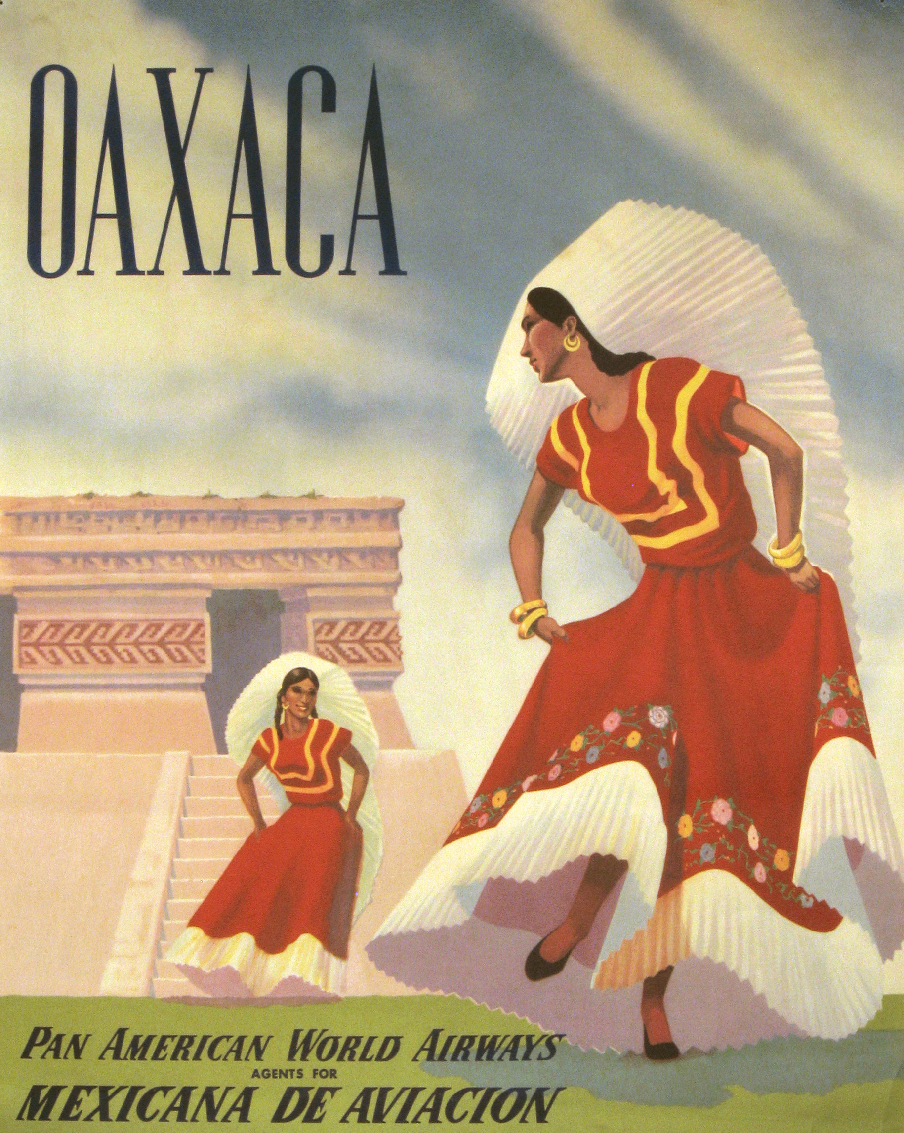 Pan Am Oaxaca circa 1950