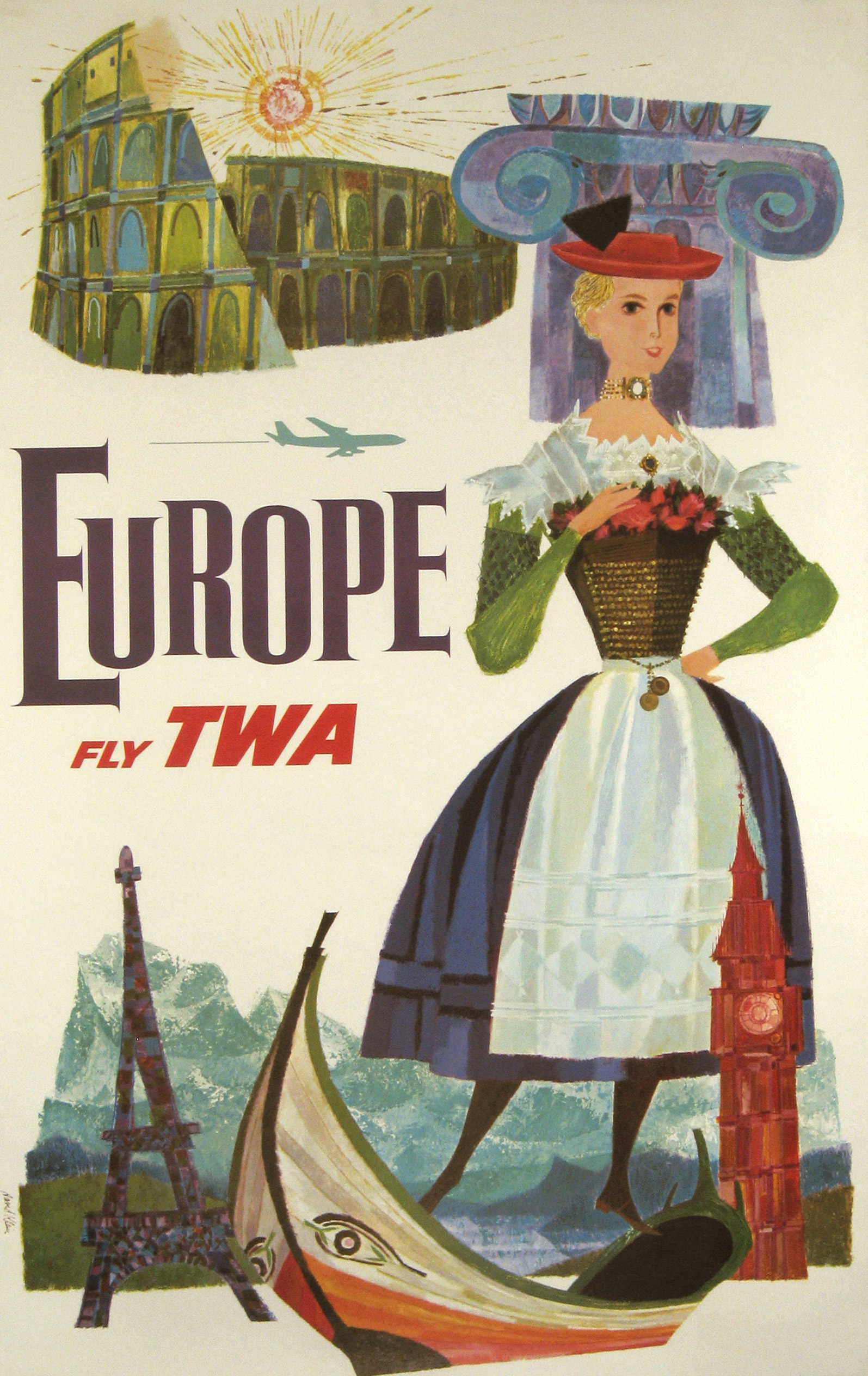 TWA Europe circa 1960.