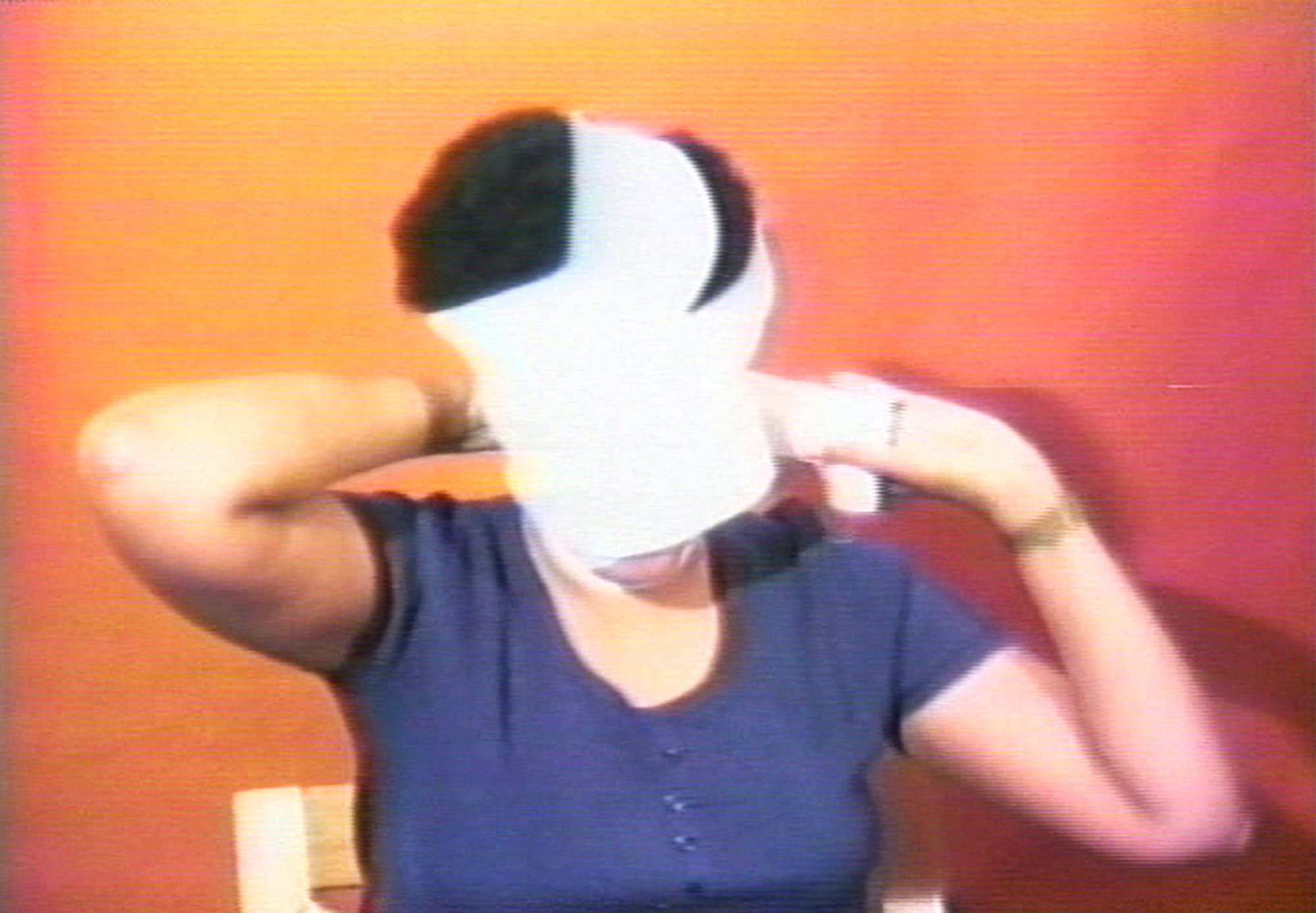 Howardena Pindell (American, born 1930). Still from Free, White and 21, 1980. Video, 12 min.15 sec. Courtesy of the artist and Garth Greenan Gallery, New York. © Howardena Pindell