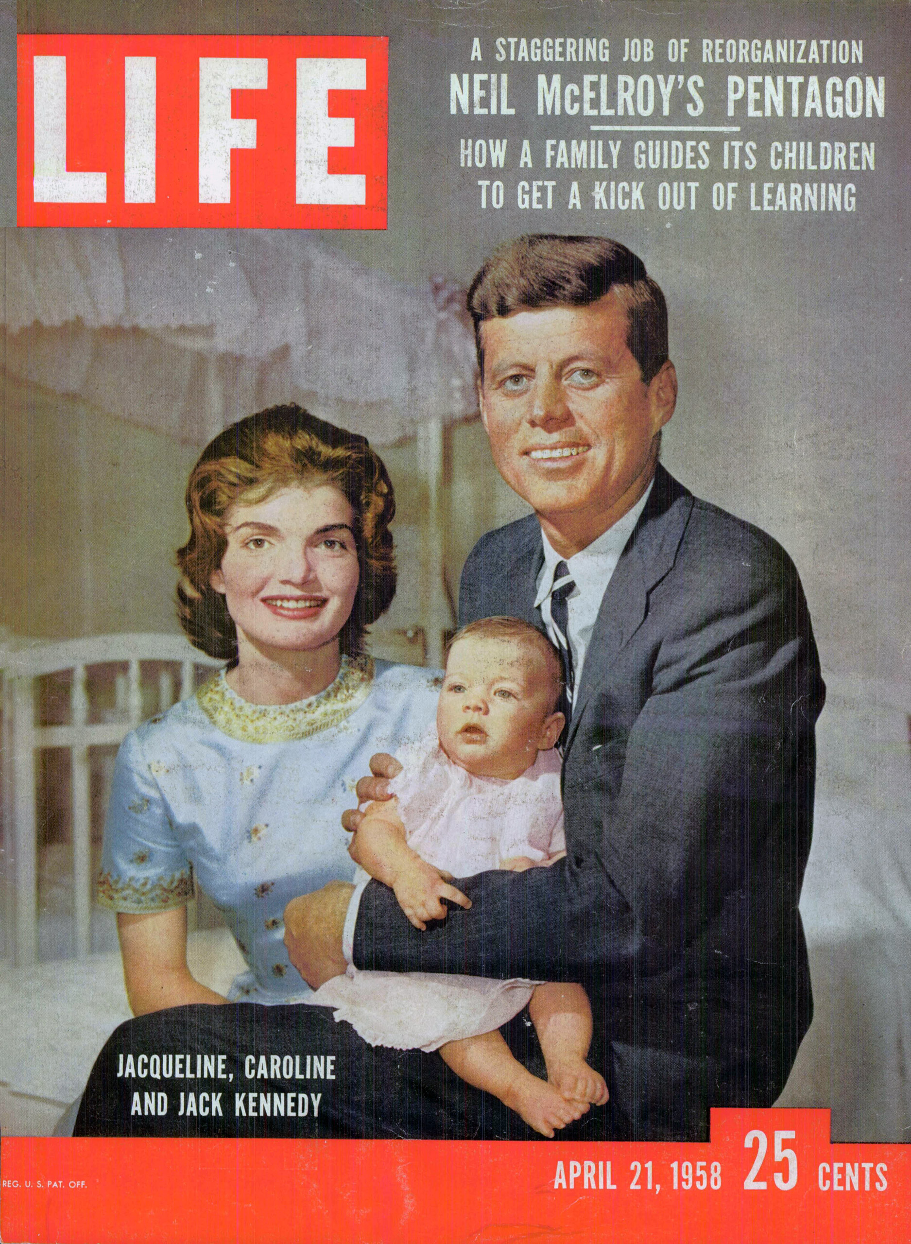 Apr. 21, 1958 cover of LIFE magazine. Cover photo by Nina Leen.