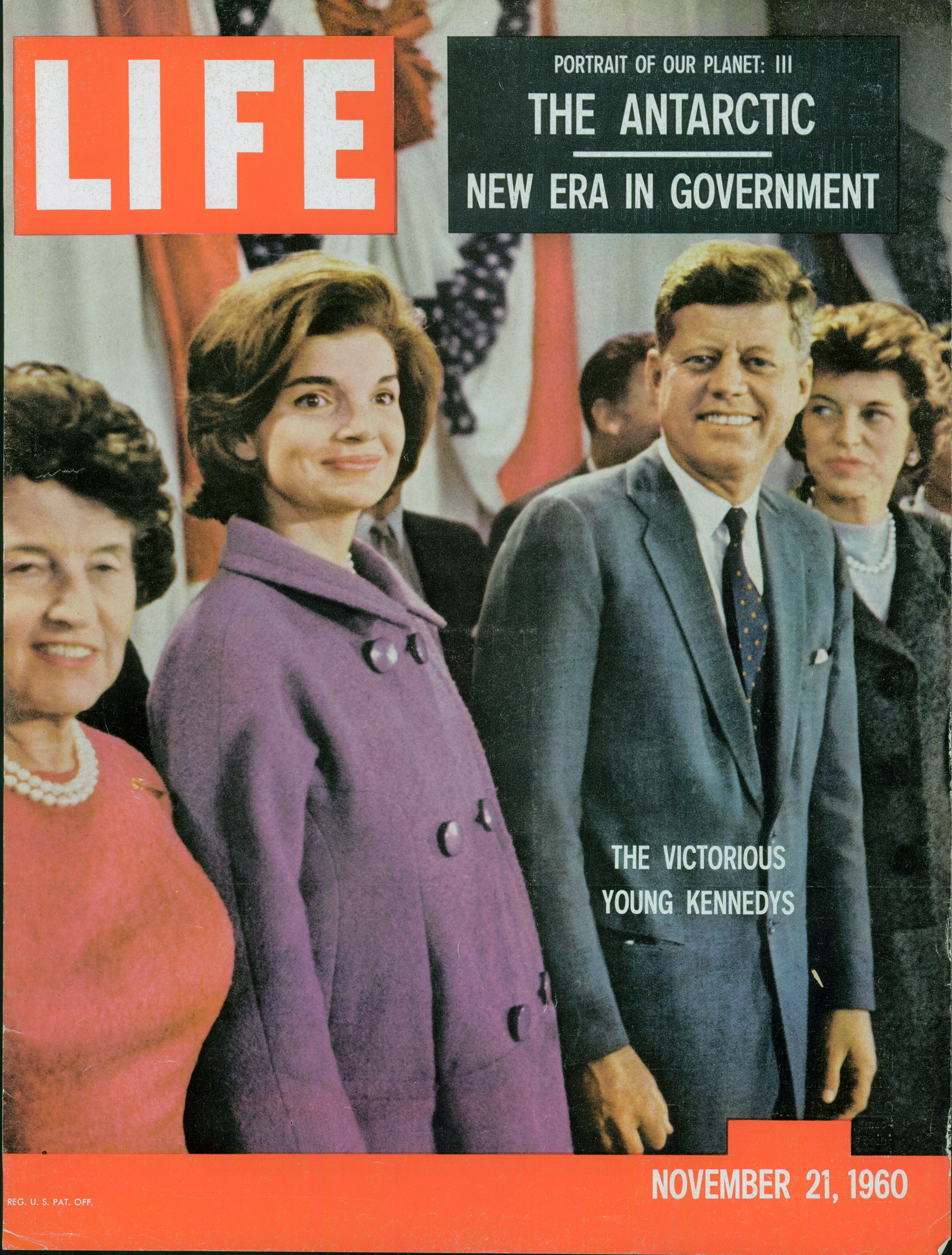 Nov. 21, 1960 cover of LIFE magazine. Cover photo by Paul Schutzer.
