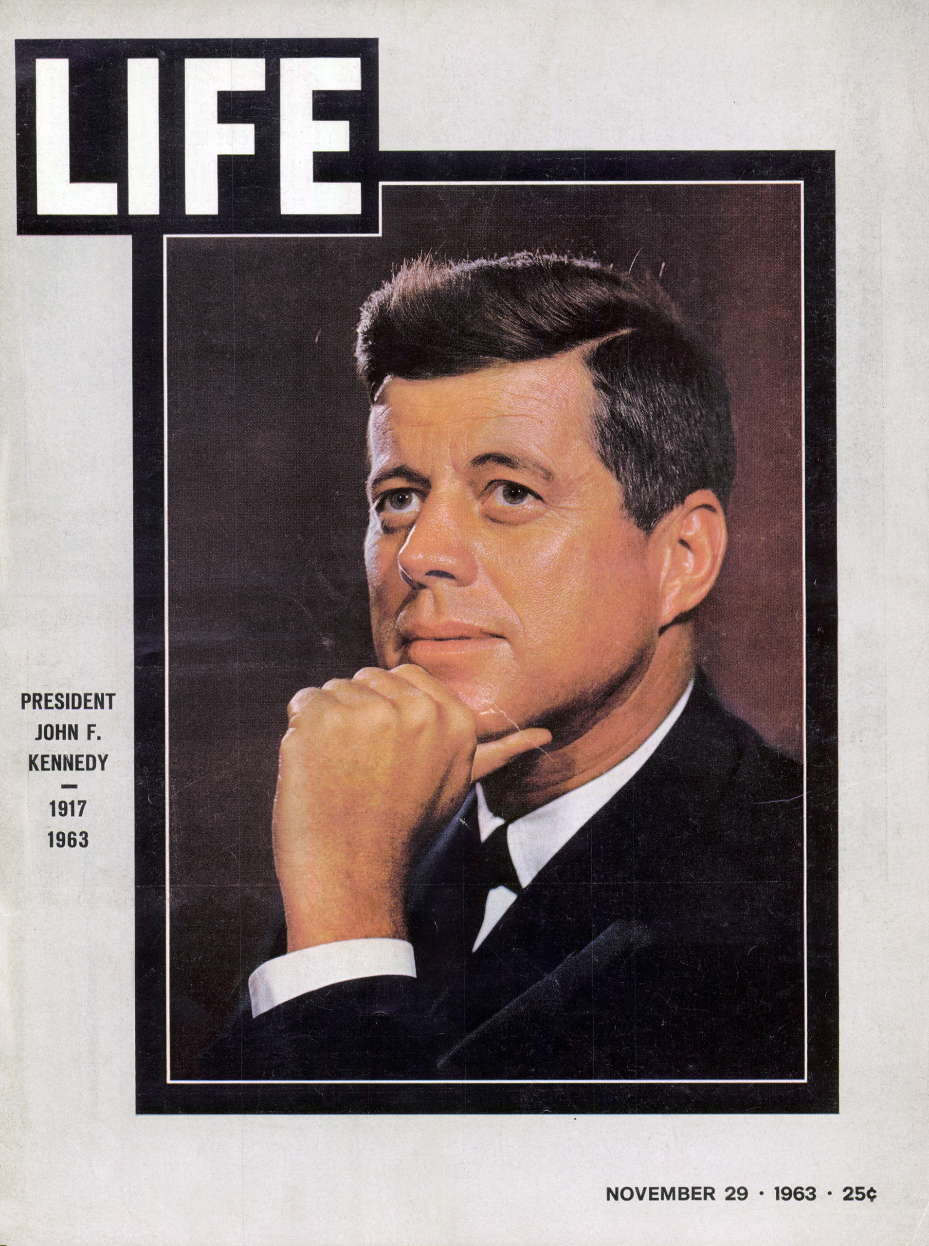 Nov. 19, 1963 cover of LIFE magazine. Cover photo by Karsh, Ottawa.