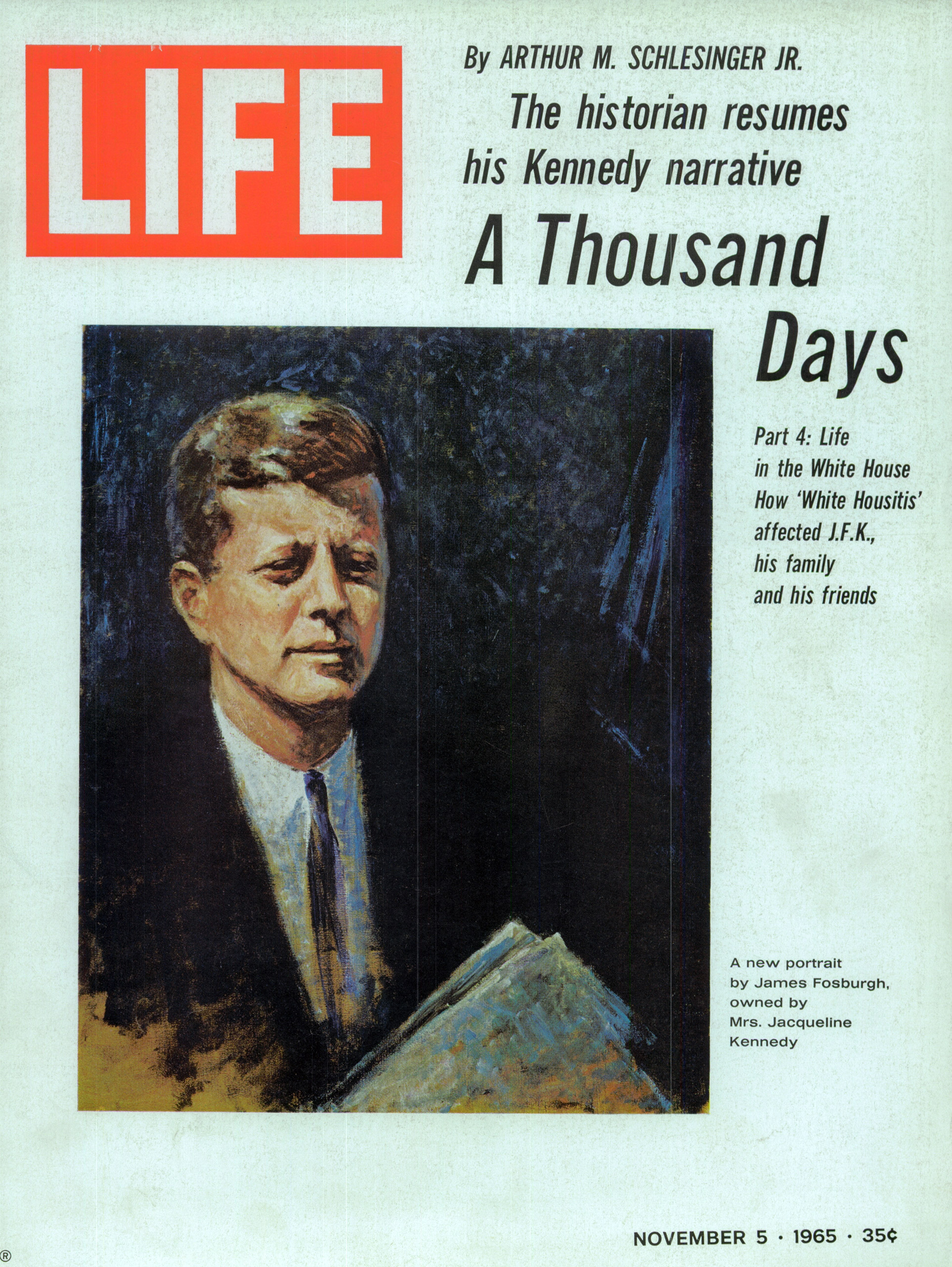 Nov. 5, 1965 cover of LIFE magazine. Cover painting by James Fosburgh.