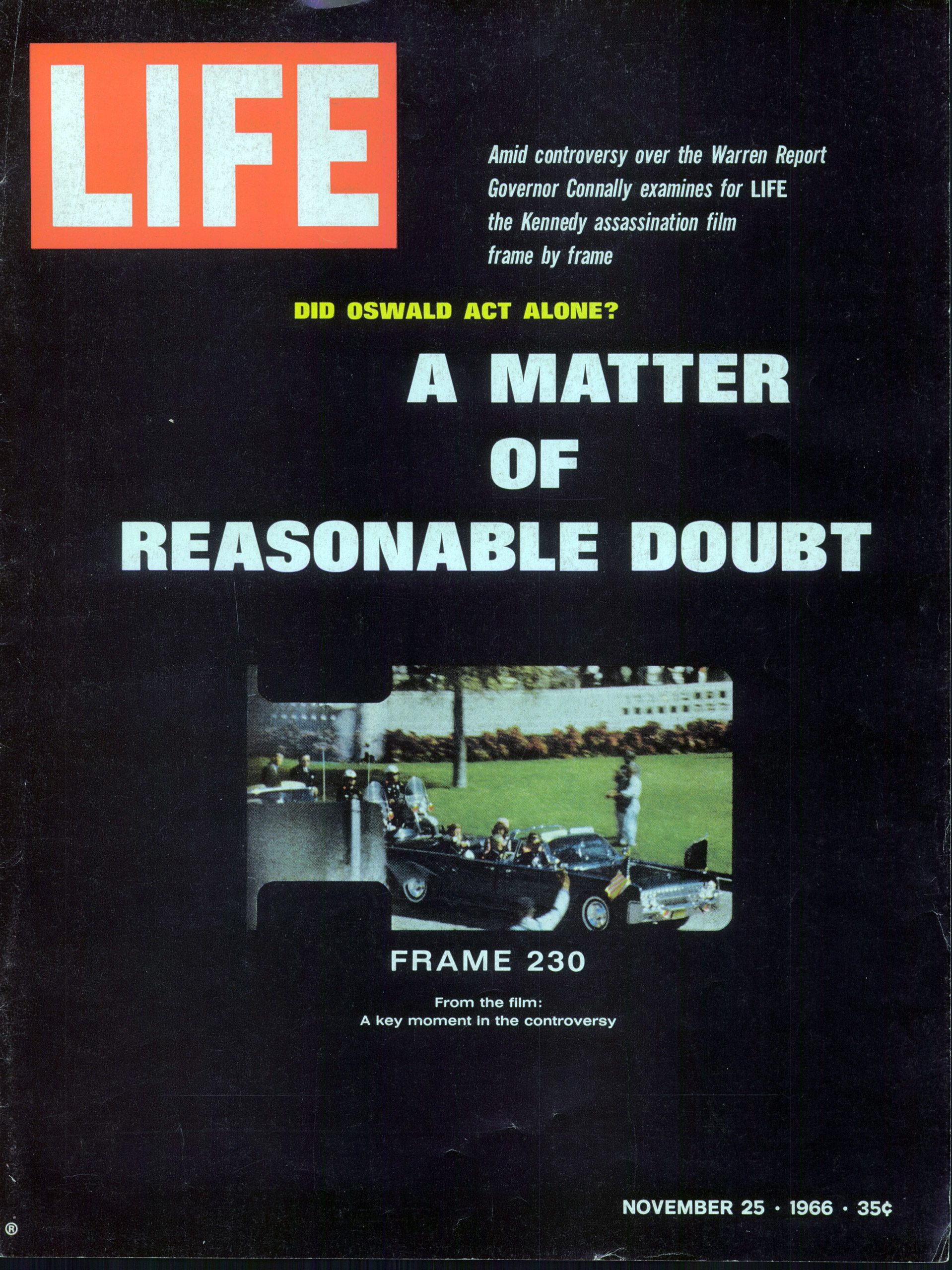 Nov. 25, 1966 cover of LIFE magazine.