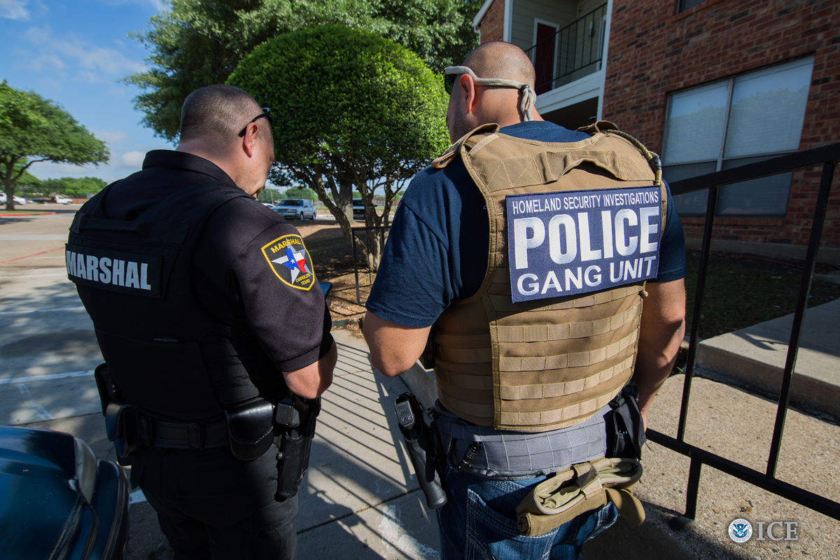 Numerous state, local and federal law enforcement partners in the HSI-led operation, which ran March 26 to May 6. (Courtesy of U.S. Immigration and Customs Enforcement)