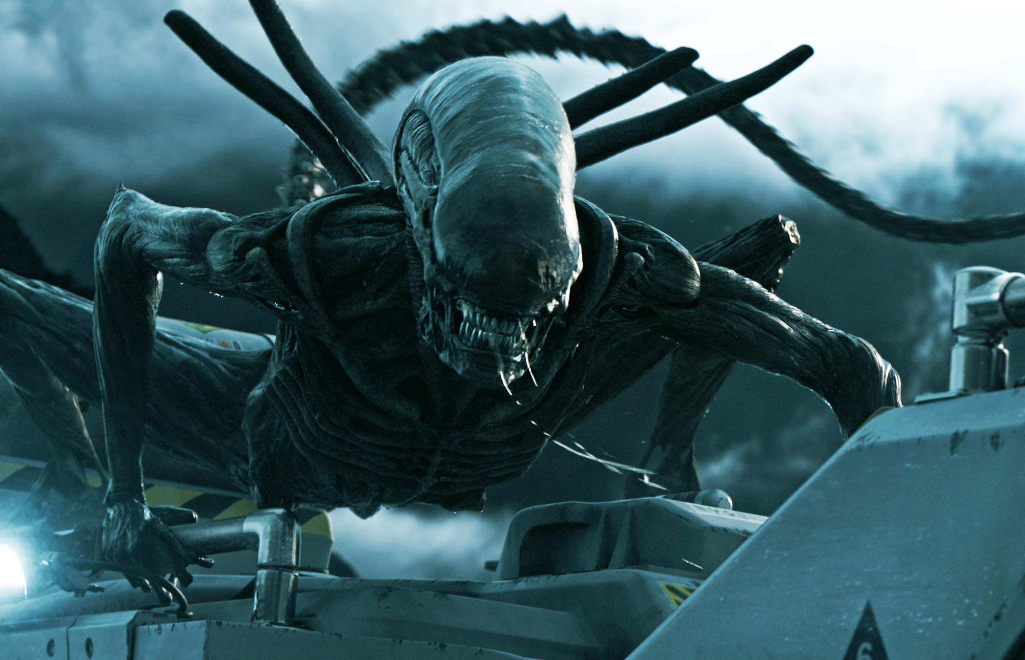 This image released by Twentieth Century Fox shows a scene from "Alien: Covenant." (Twentieth Century Fox via AP)