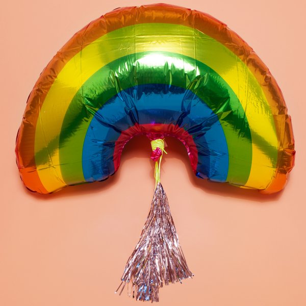 Rainbow balloon