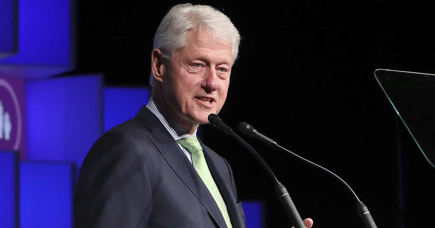 Bill Clinton in New York City, on April 18, 2017.