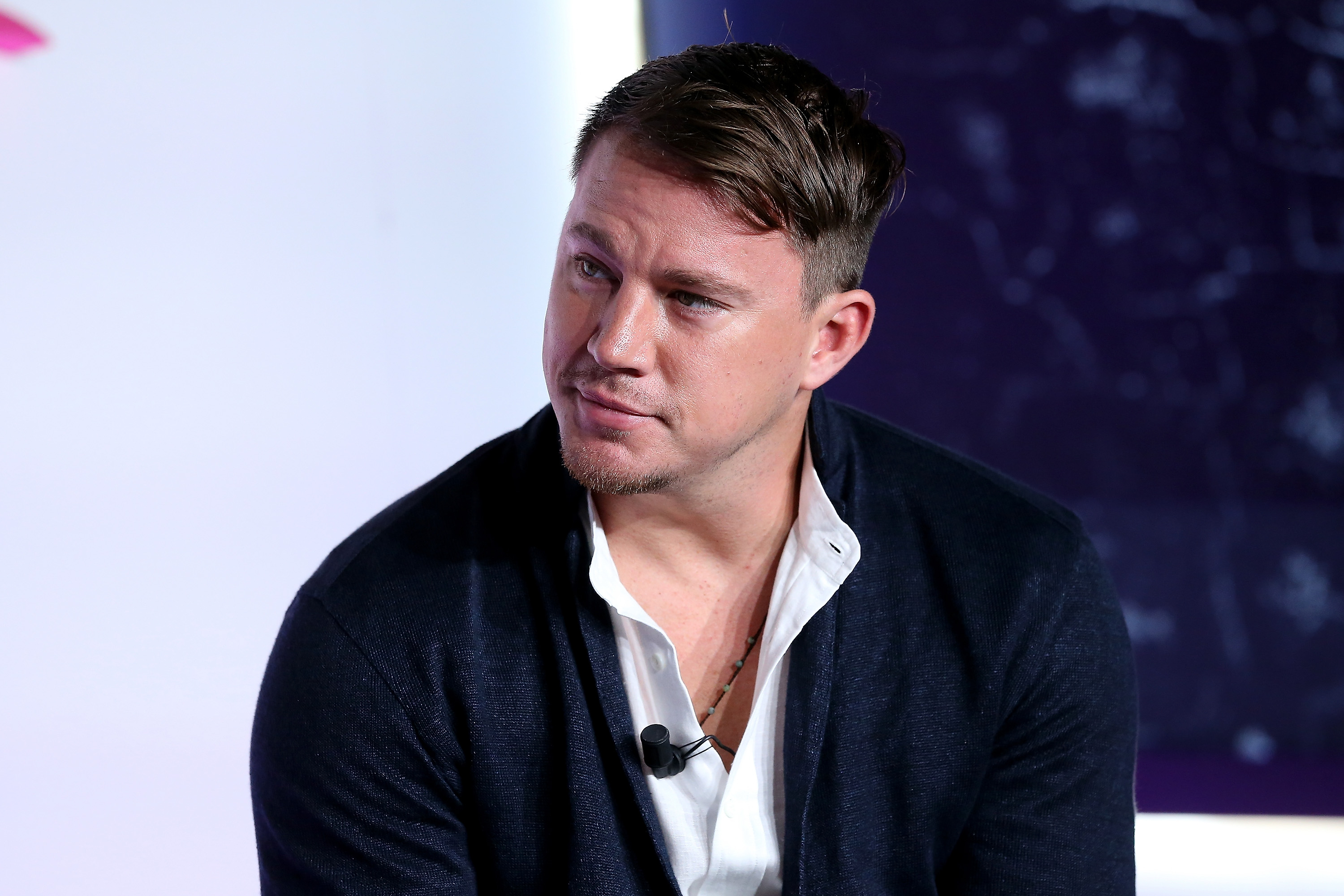 CANNES, FRANCE - JUNE 23: Actor Channing Tatum speaks during "bred for content" seminar hosted by UTA during The Cannes Lions 2016 on June 23, 2016 in Cannes, France.  (Photo by Romain Perrocheau/Getty Images) (Romain Perrocheau—Getty Images)
