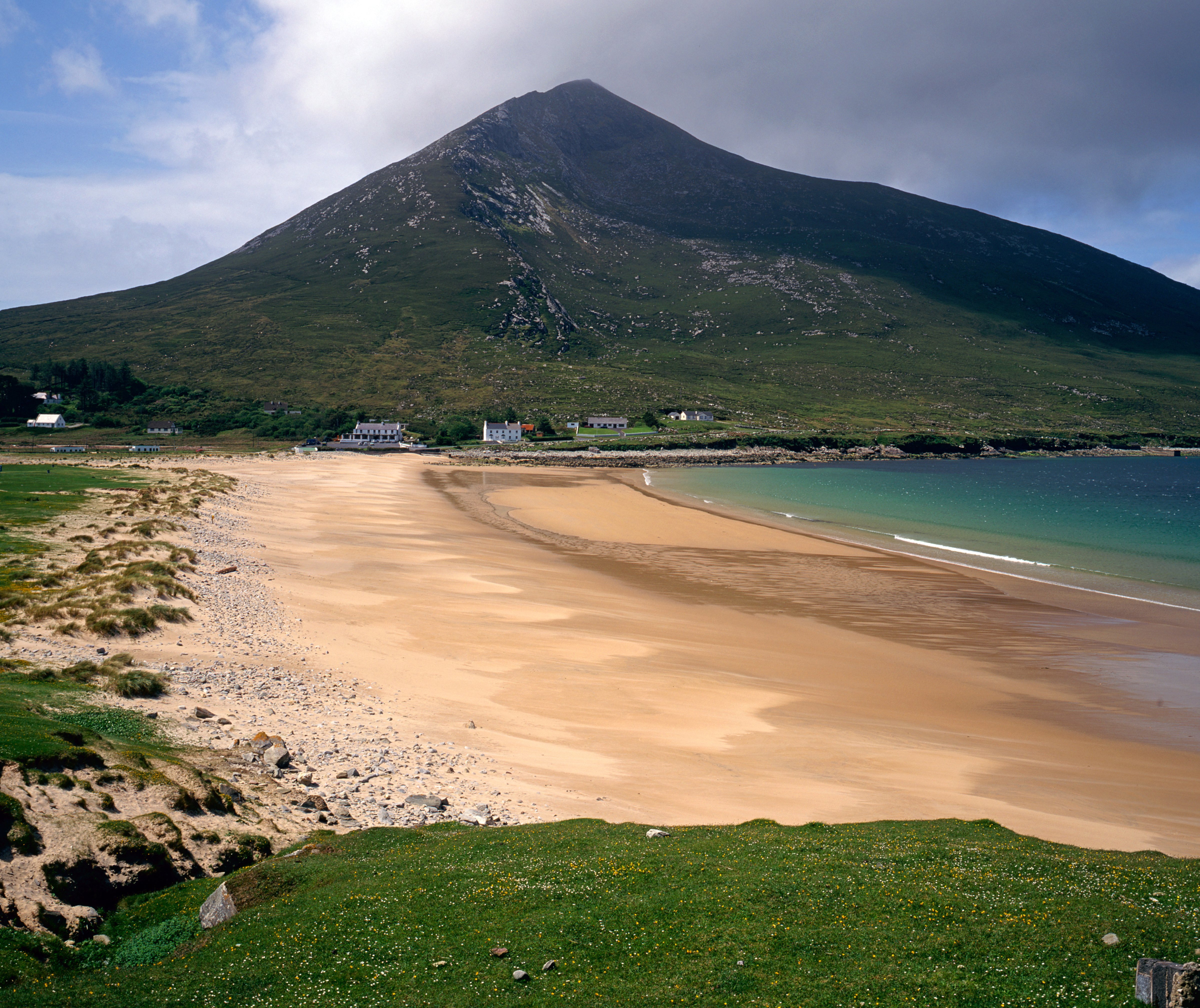 Doogort Beach, Achill Island, West Coast of Ireland. (Photograph by Alain Le Garsmeu—/Getty Images)
