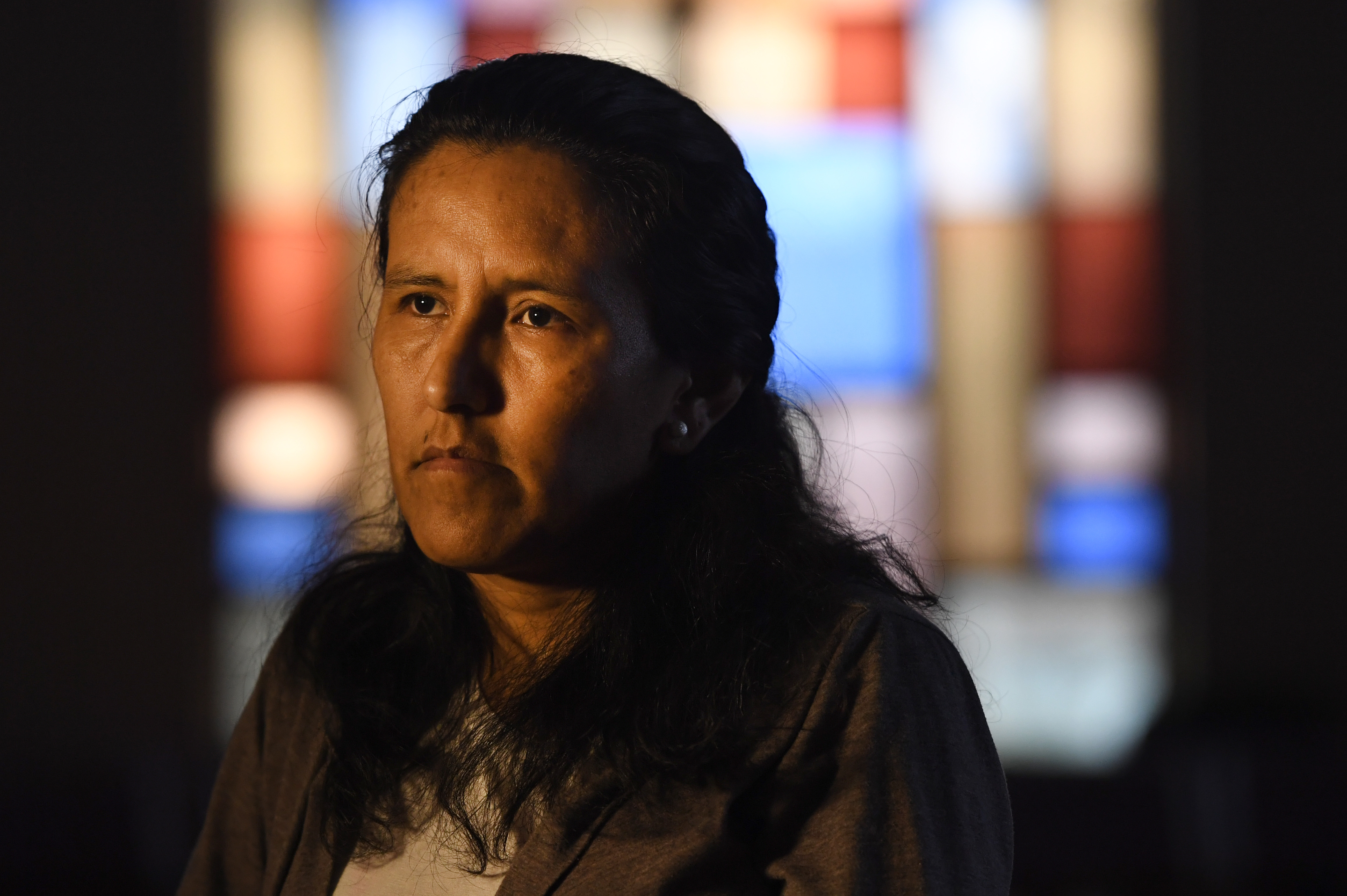 Undocumented immigrant Jeanette Vizguerra is pictured in the sanctuary of the First Unitarian Church on February 16, 2017 in Denver, Colorado. (Helen H. Richardson--The Denver Post via Getty Images) (Helen H. Richardson&mdash;Denver Post via Getty Images)