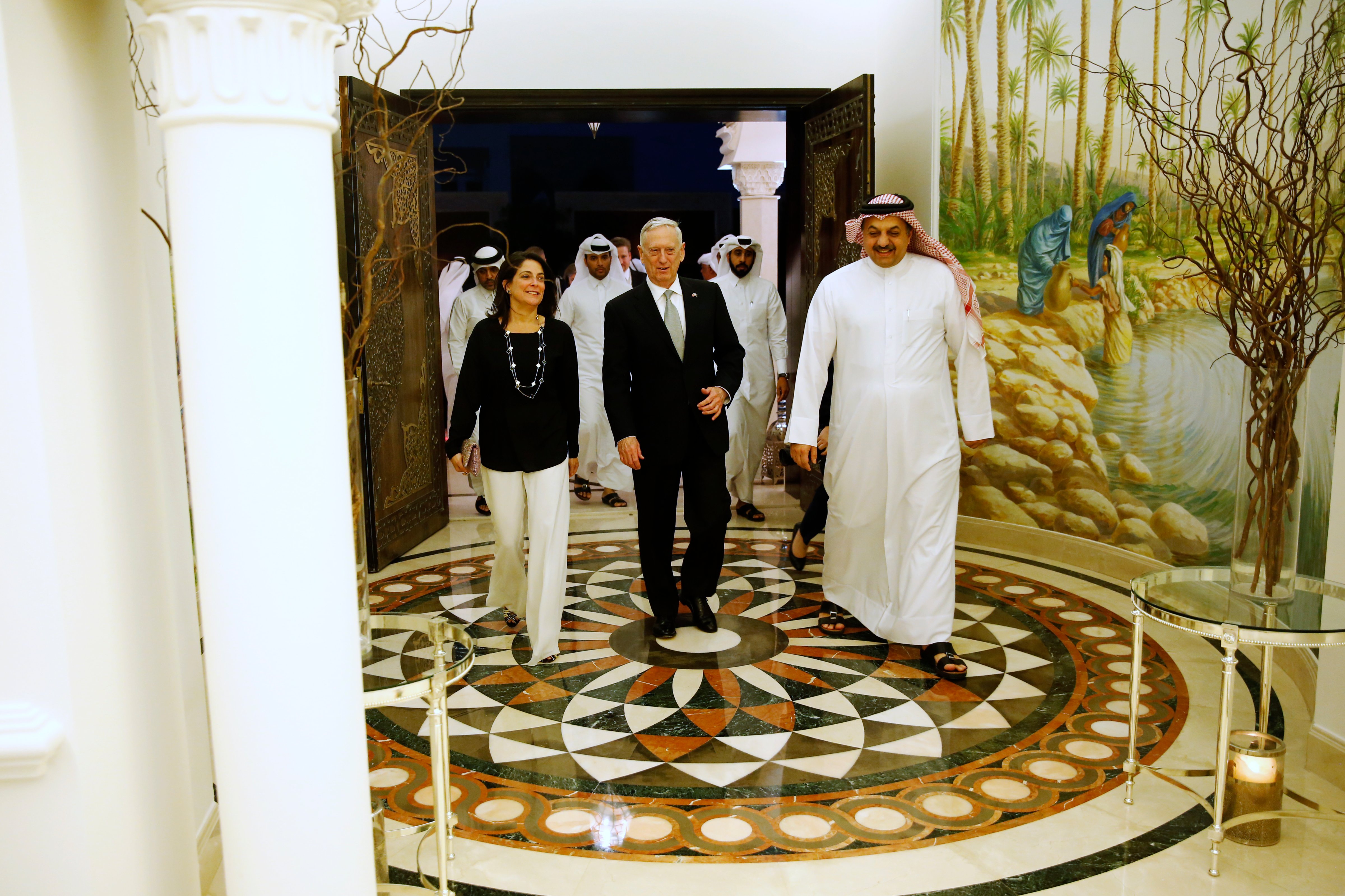 U.S. Defense Secretary James Mattis Visits Qatar