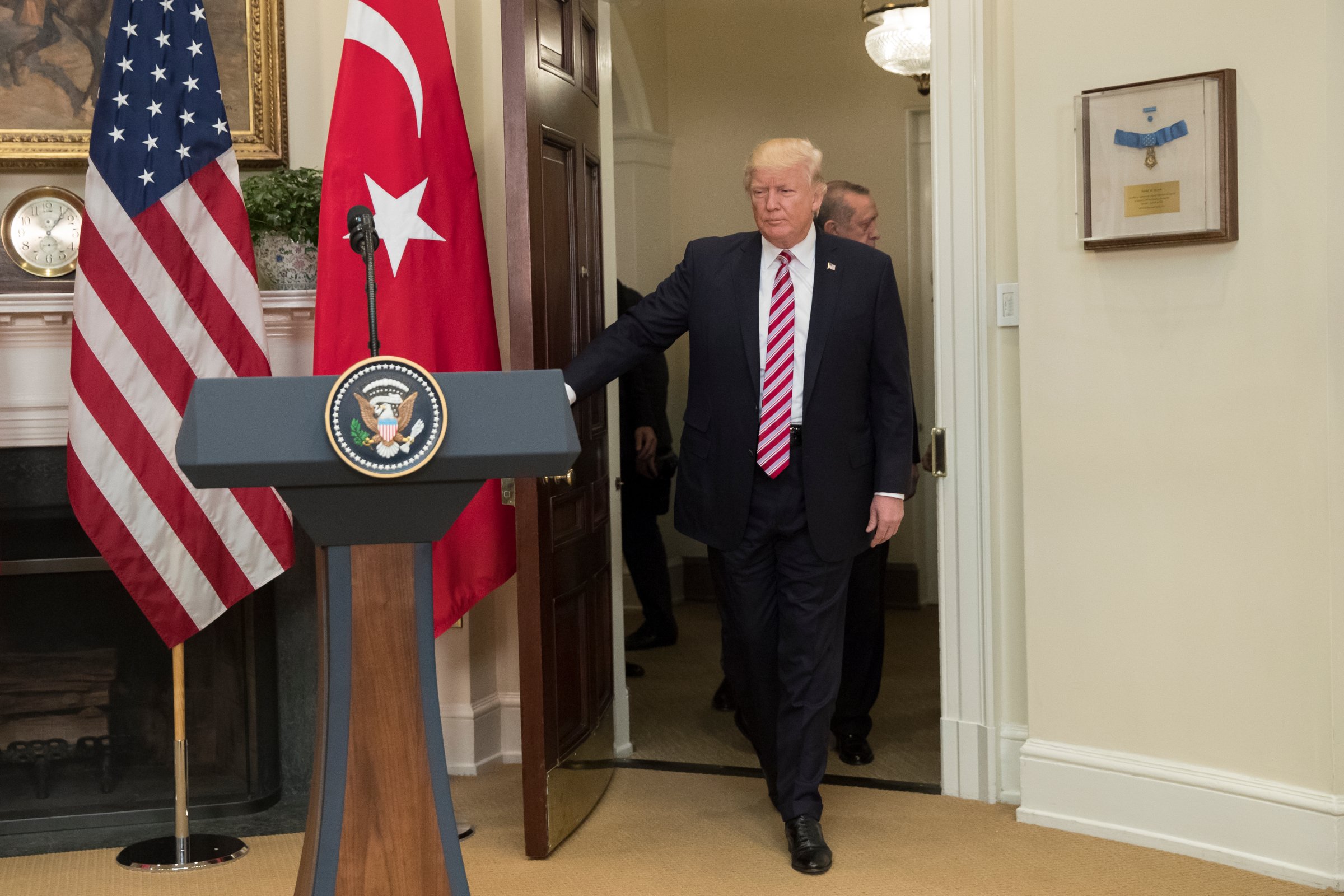 President Trump Hosts Turkey's President Erdogan At The White House