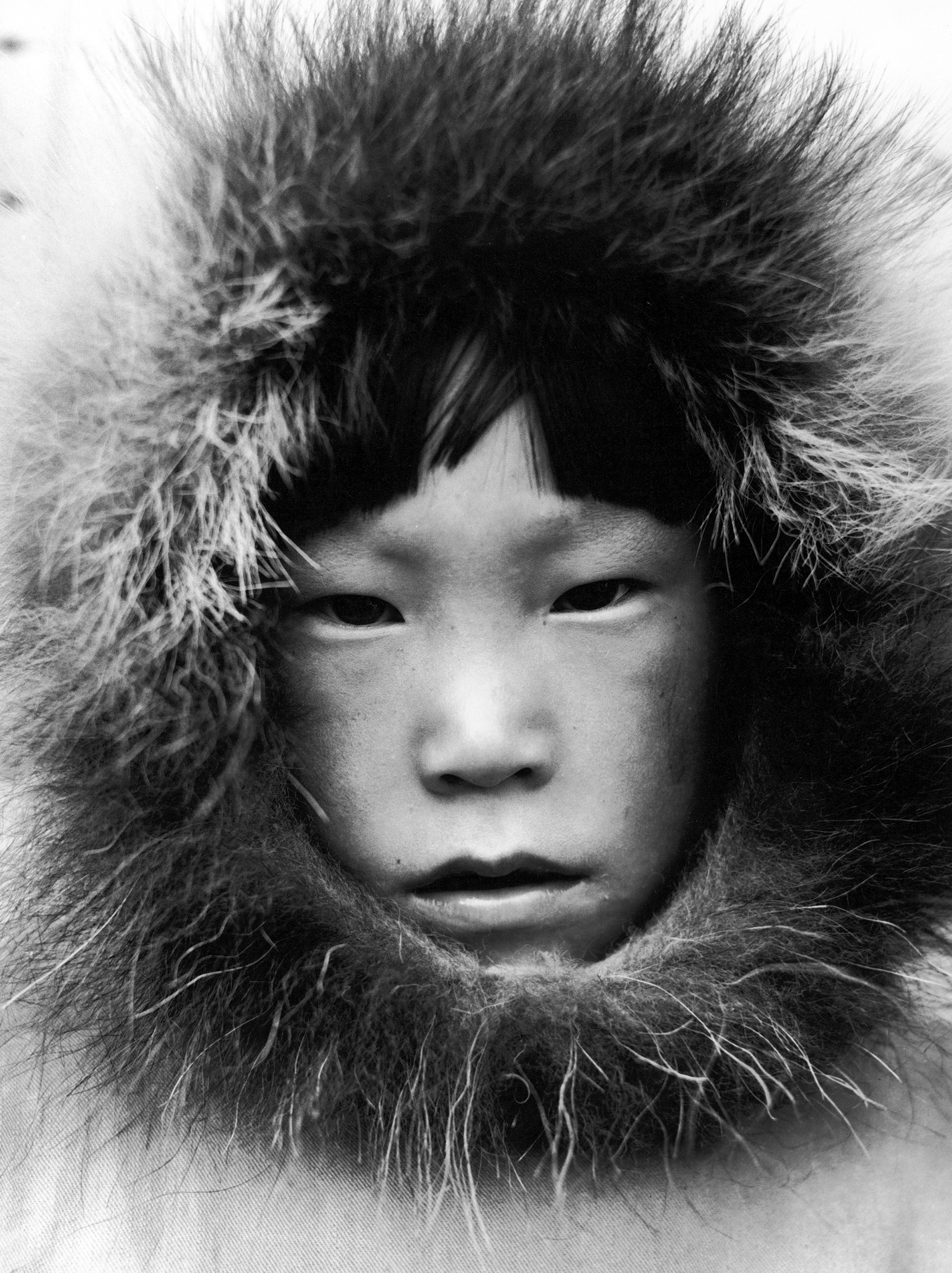 Eskimo child in Canada, 1937.