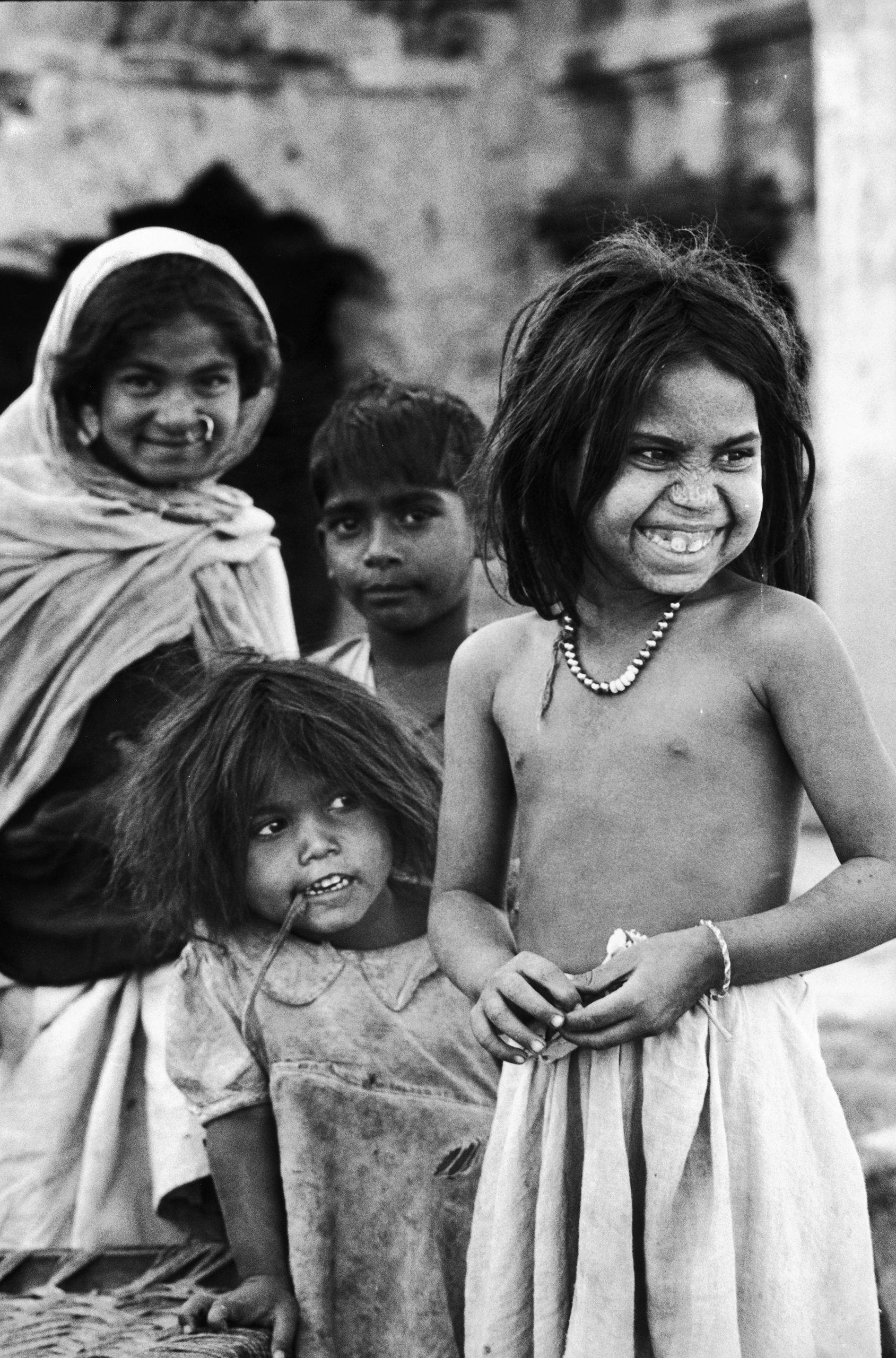A group of children in India, 1963.