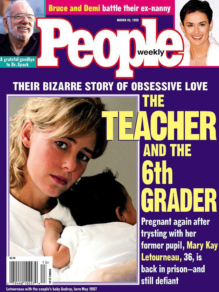 A March 1998 PEOPLE cover story on the Mary Kay Letourneau case.