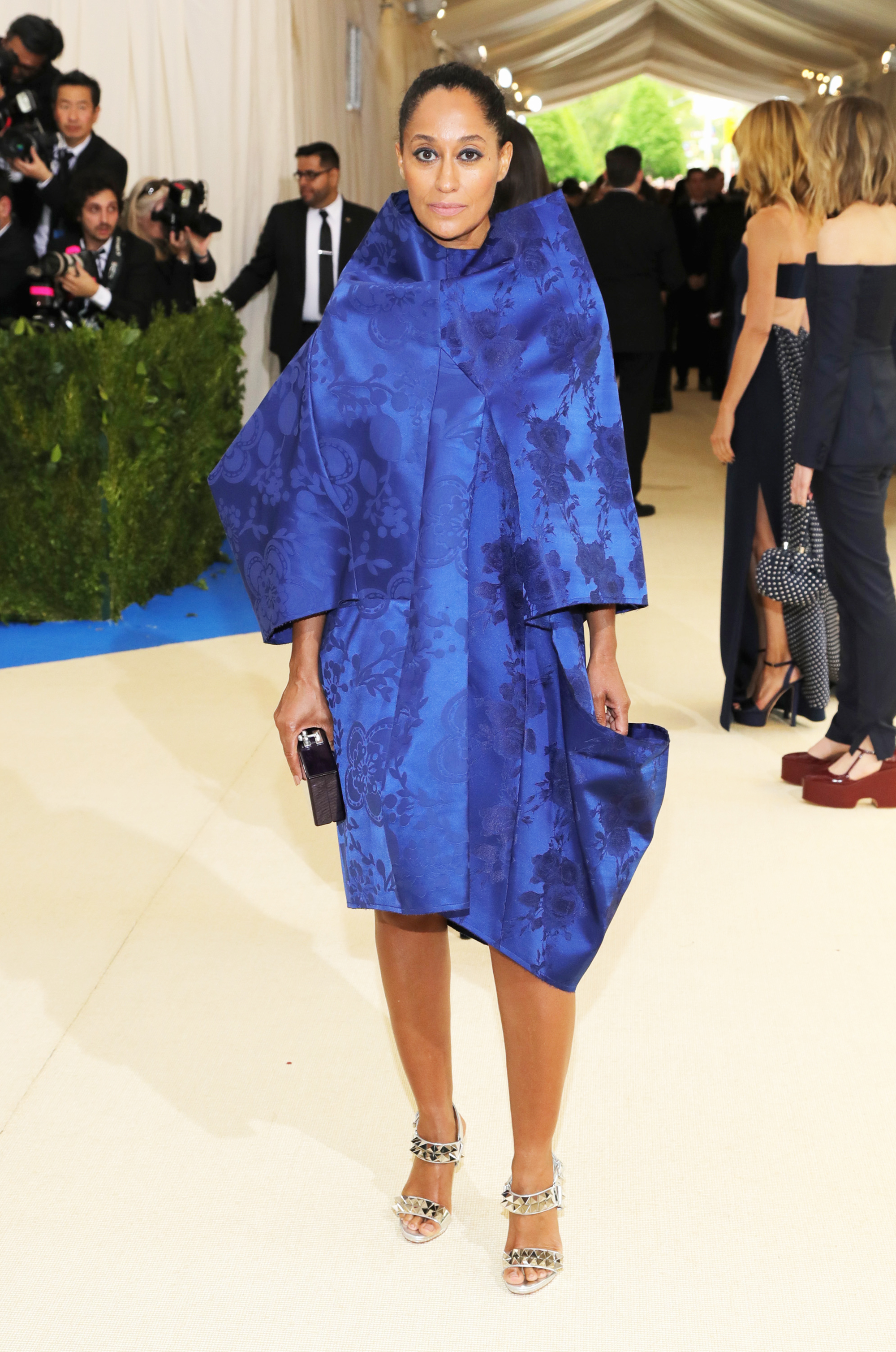 Tracee Ellis Ross attends The Metropolitan Museum of Art's Costume Institute benefit gala celebrating the opening of the Rei Kawakubo/Comme des Garçons: Art of the In-Between exhibition in New York City, on May 1, 2017.